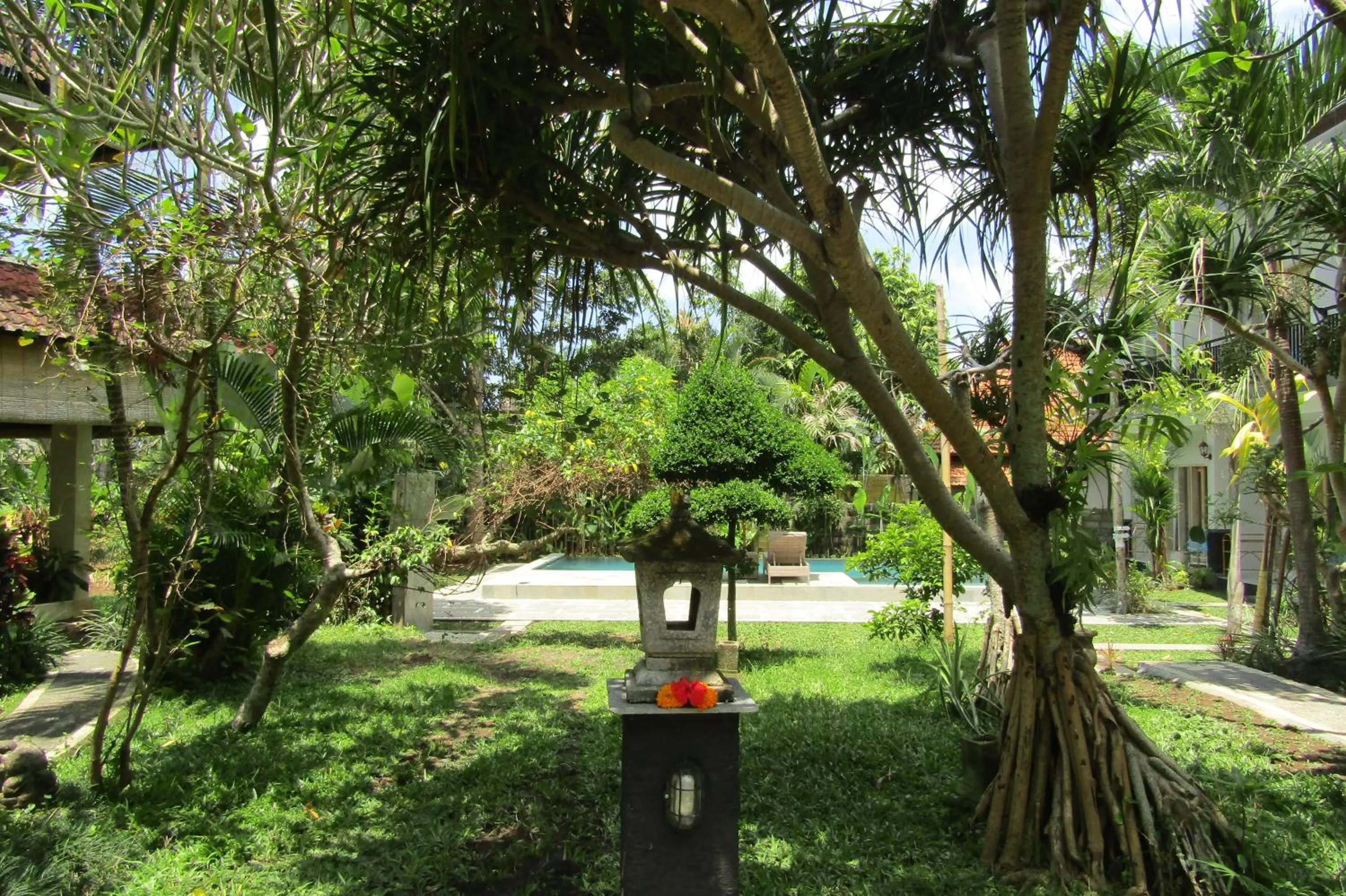 Garden view in Recep Bungalow