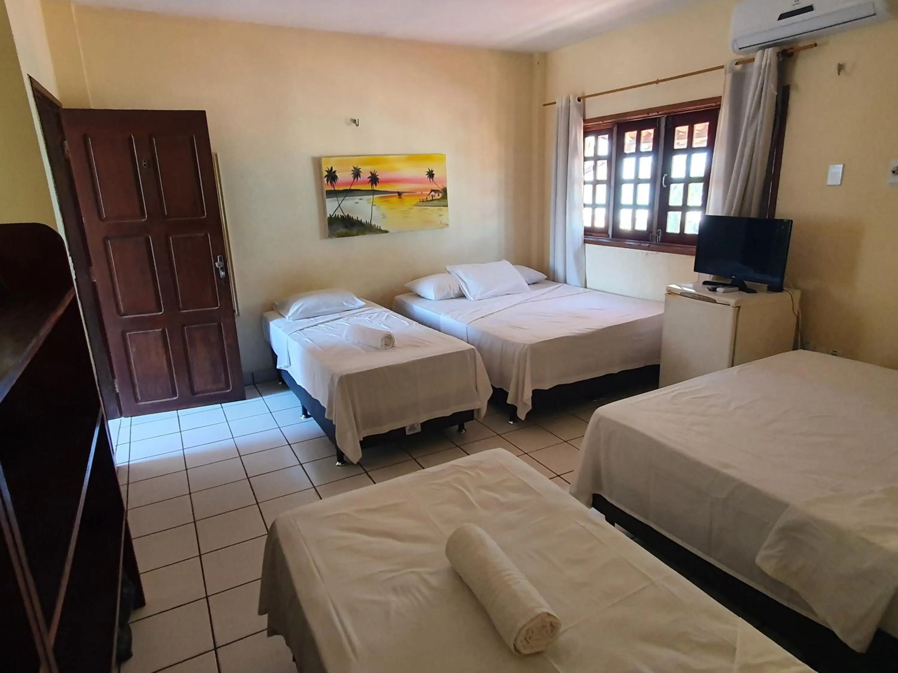 Bed in Pousada California