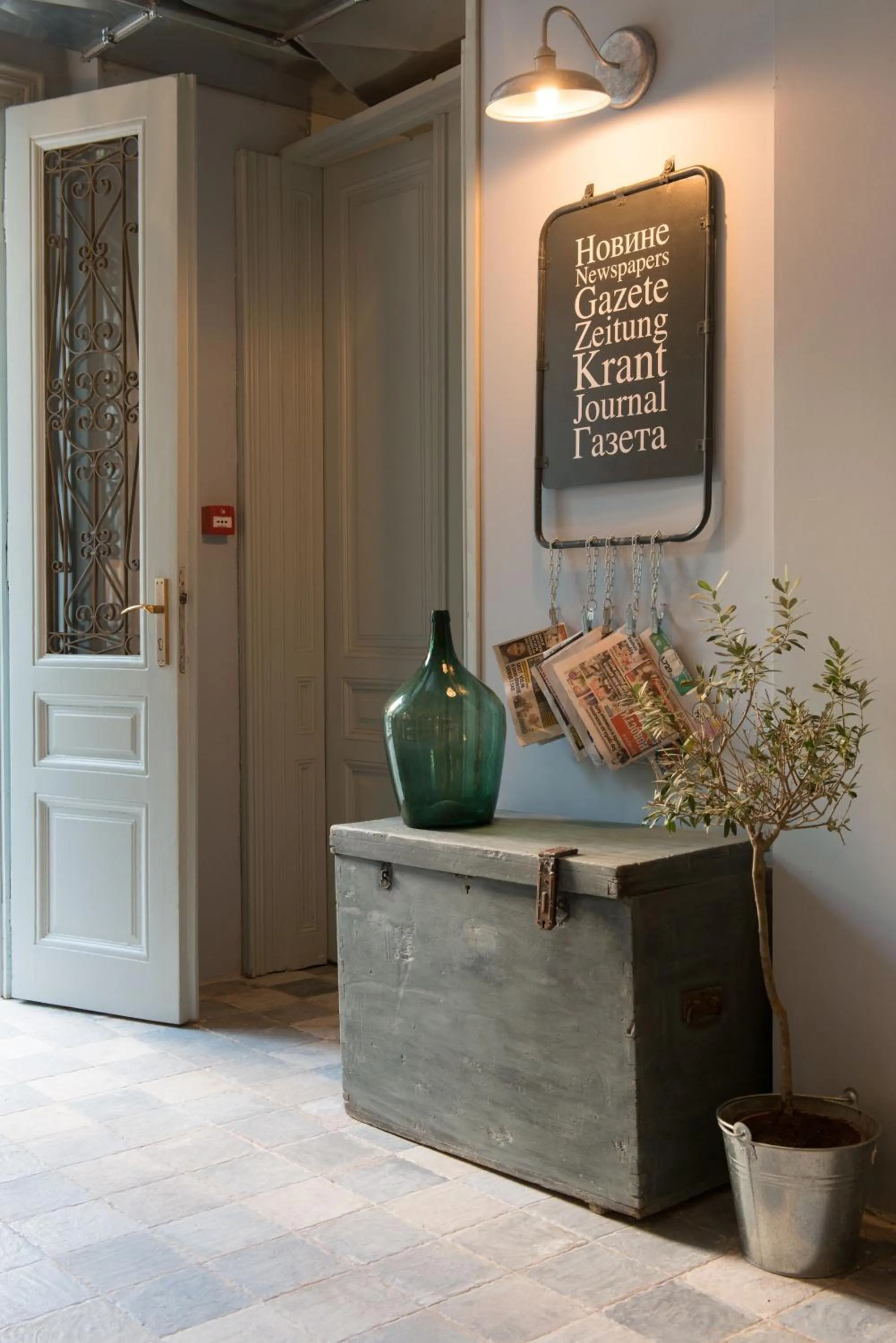 Decorative detail in Smokvica Dorćol B&B