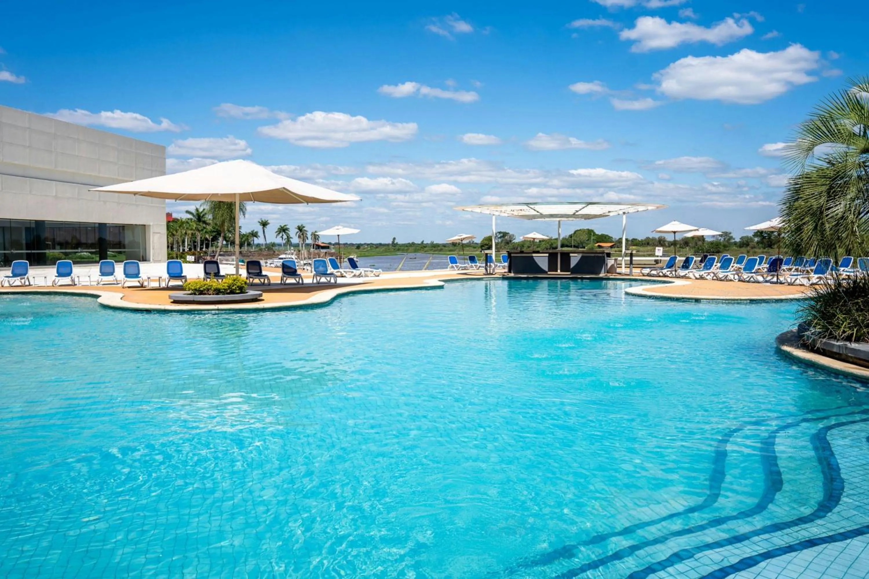 Swimming pool in Yacht & Golf Club Paraguayo, a Tribute Portfolio Resort