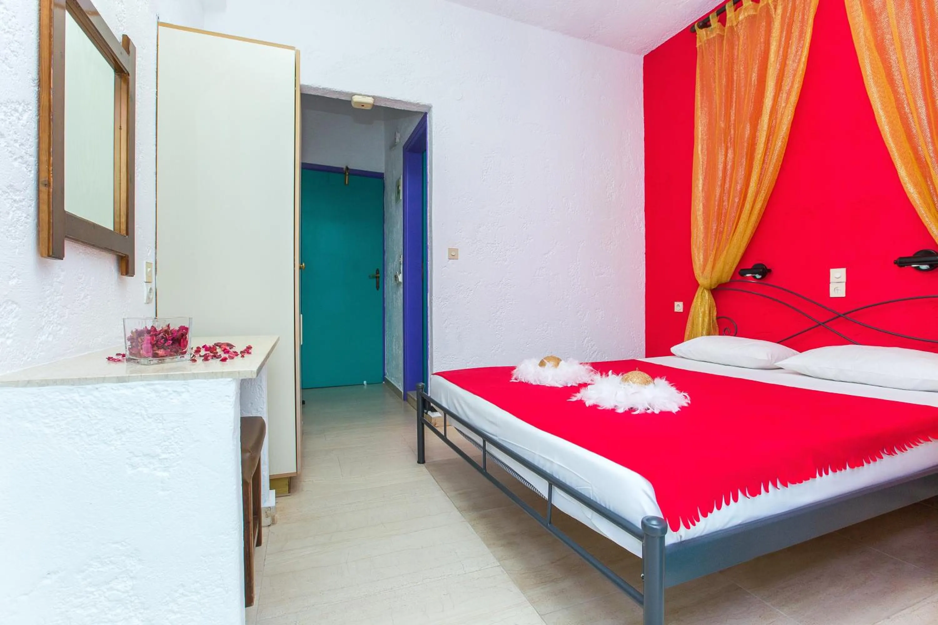 Bedroom, Bed in Litsa Studios