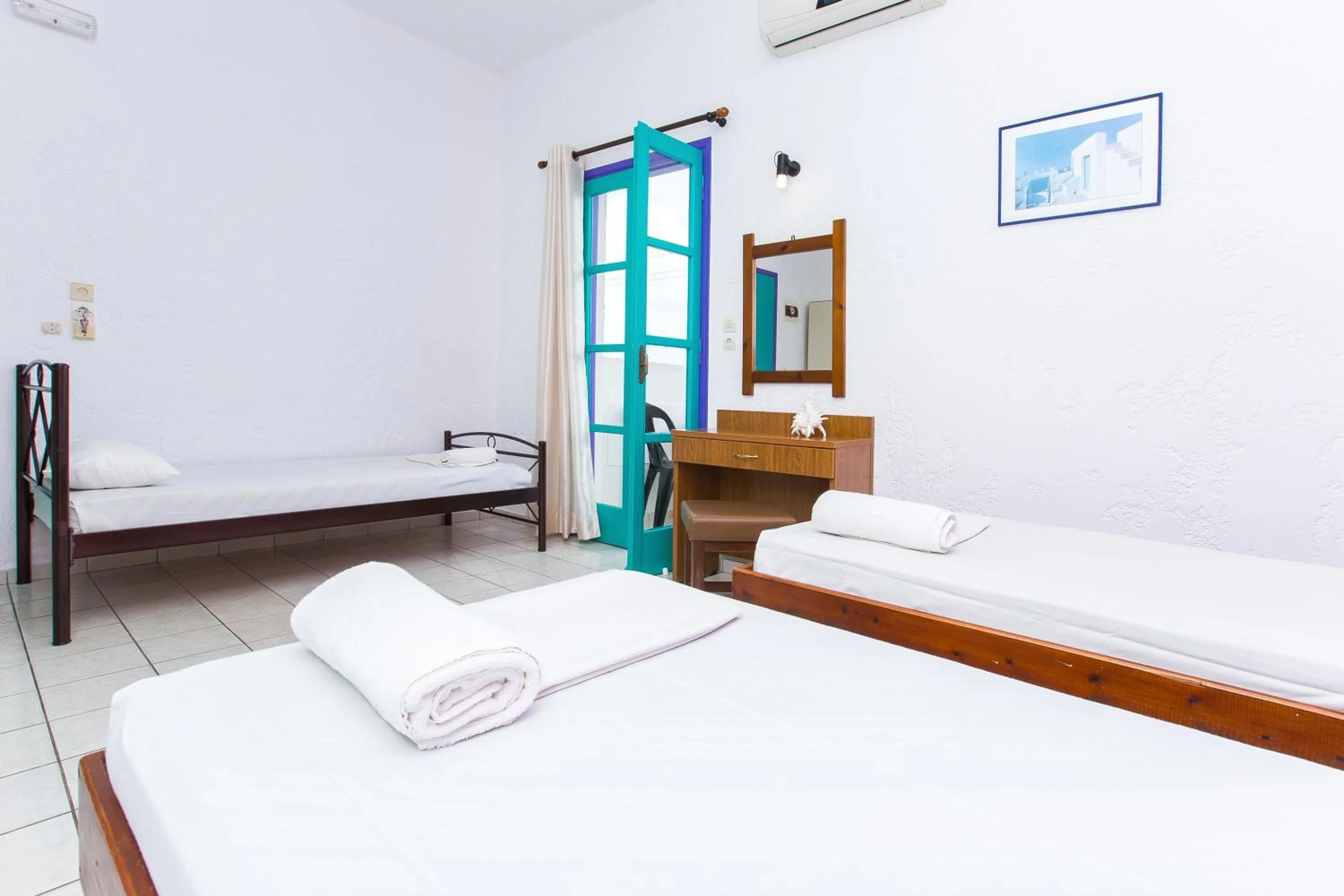 Bedroom, Bed in Litsa Studios