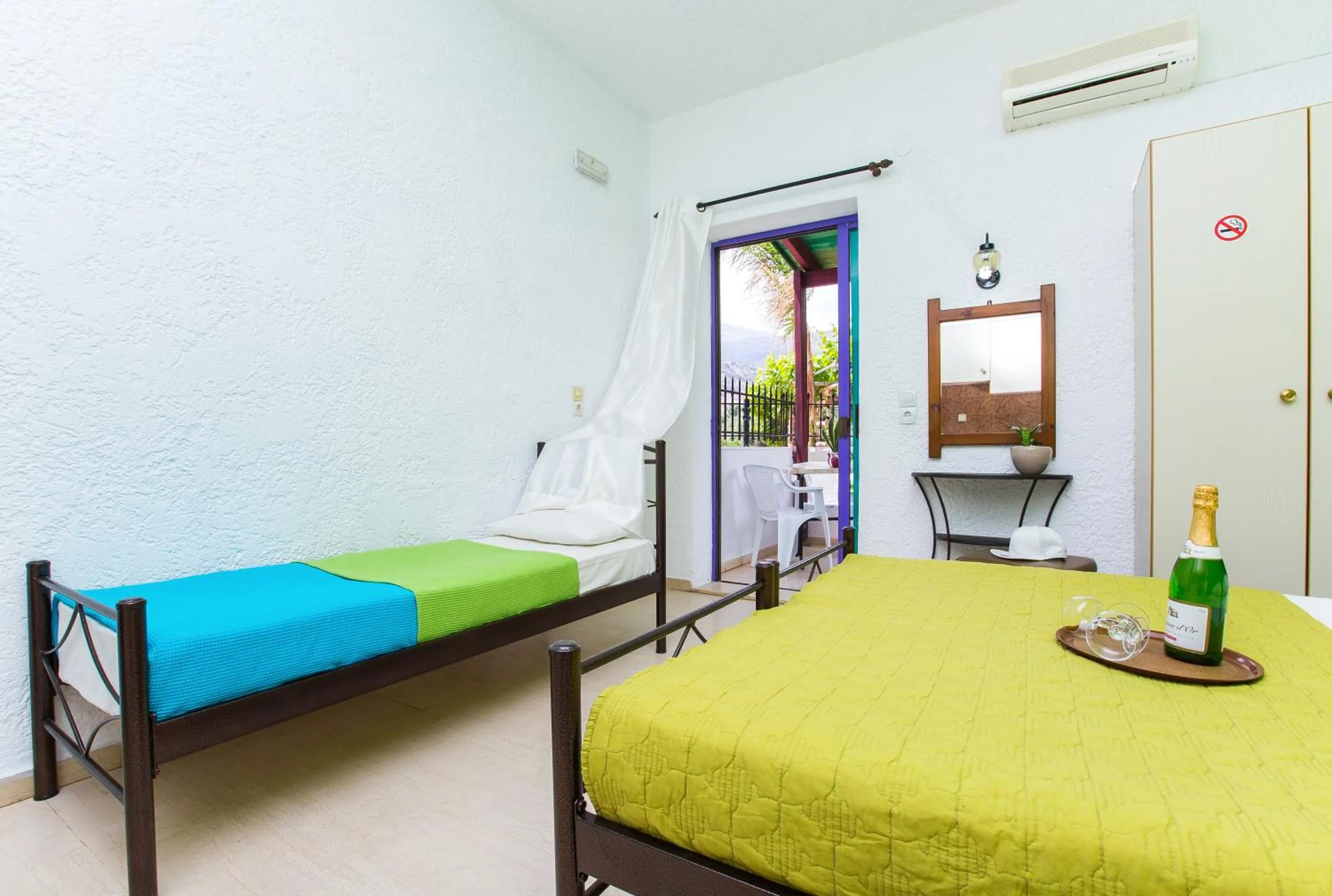 Bedroom, Bed in Litsa Studios