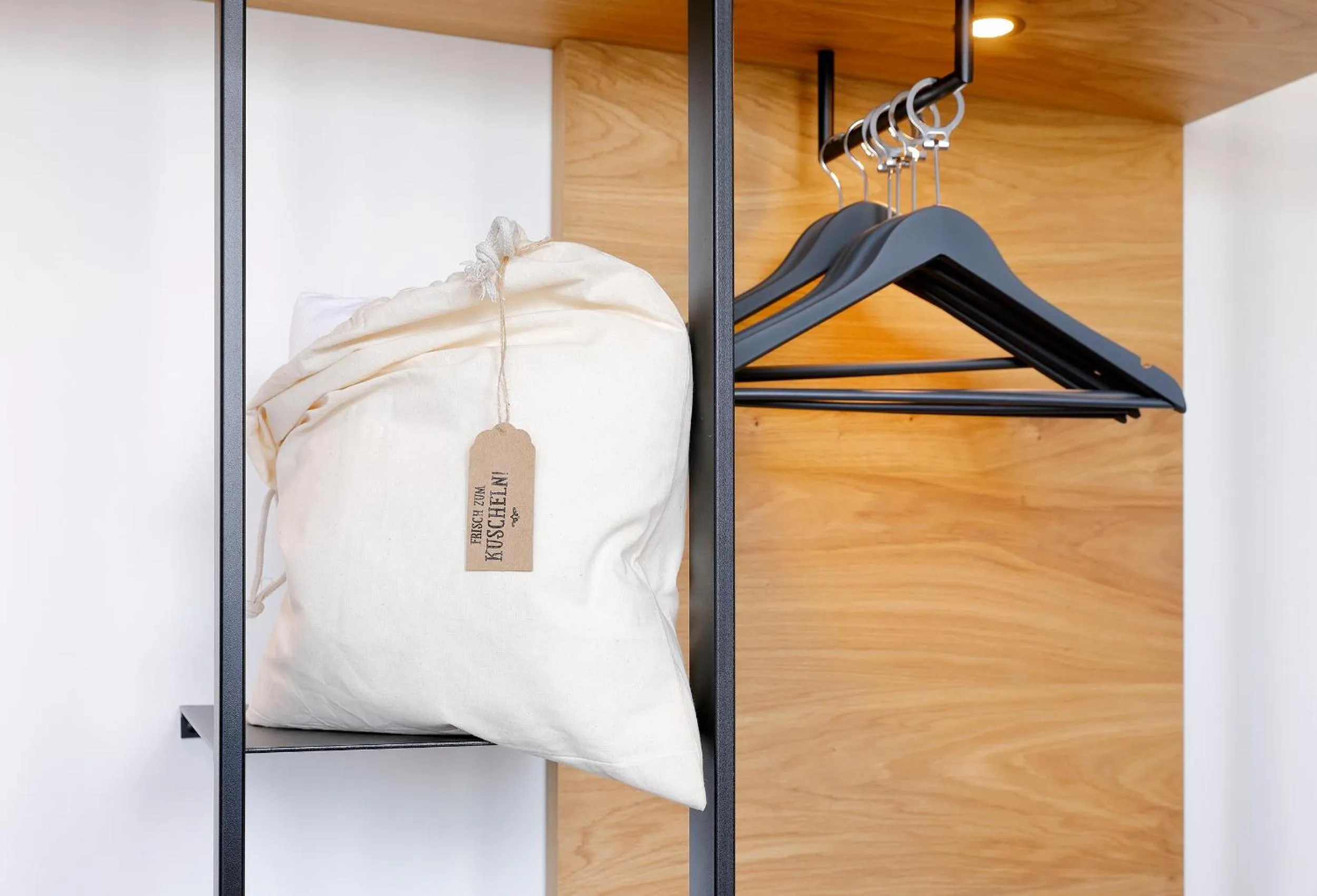 wardrobe in Coffee Fellows Hotel Dortmund