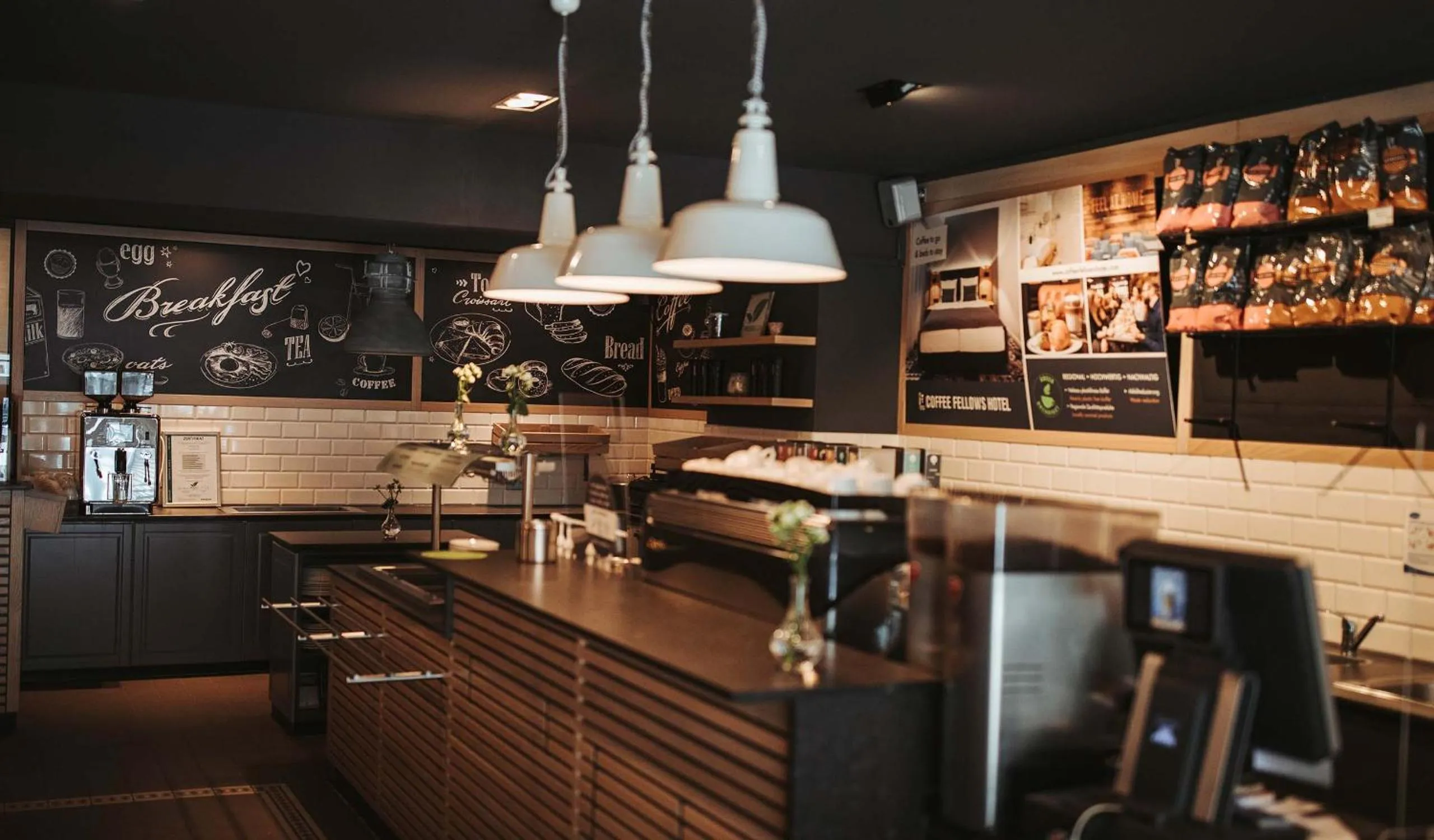 Restaurant/places to eat in Coffee Fellows Hotel Dortmund