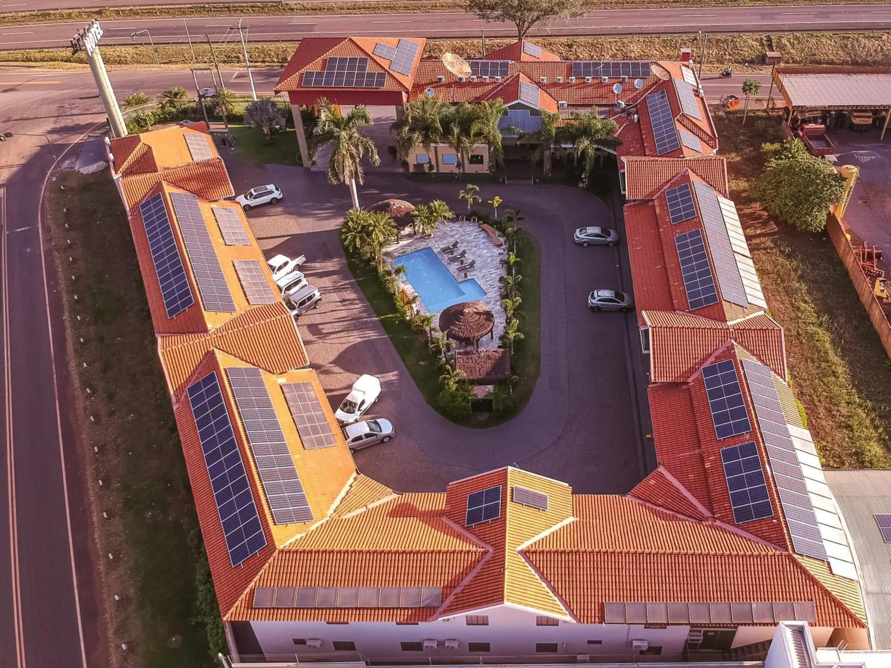 Property building in Hotel Roda D'Agua