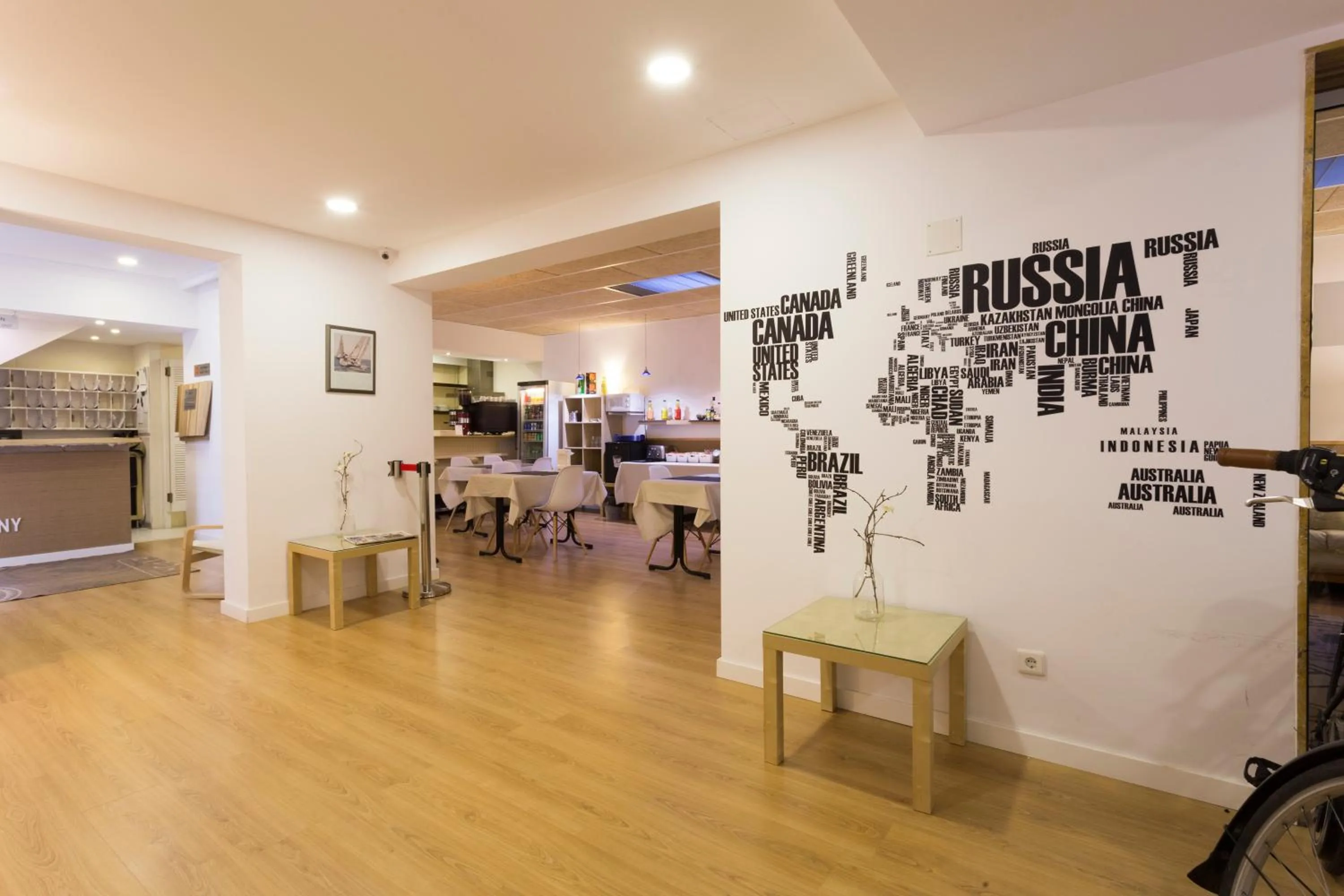 Area and facilities in Hostal Bonany