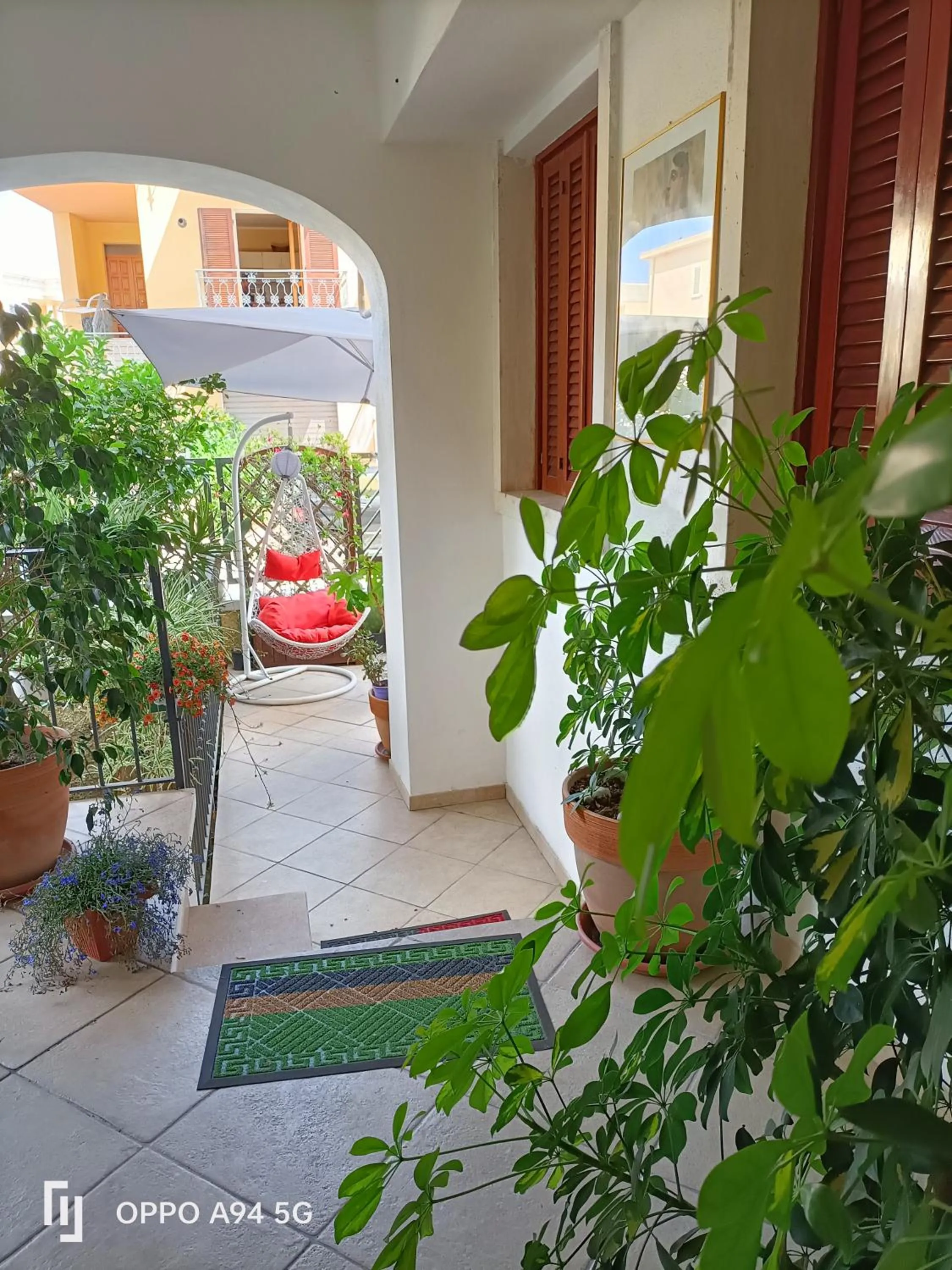 Garden view in Gemma Di Gallura Charme B&B