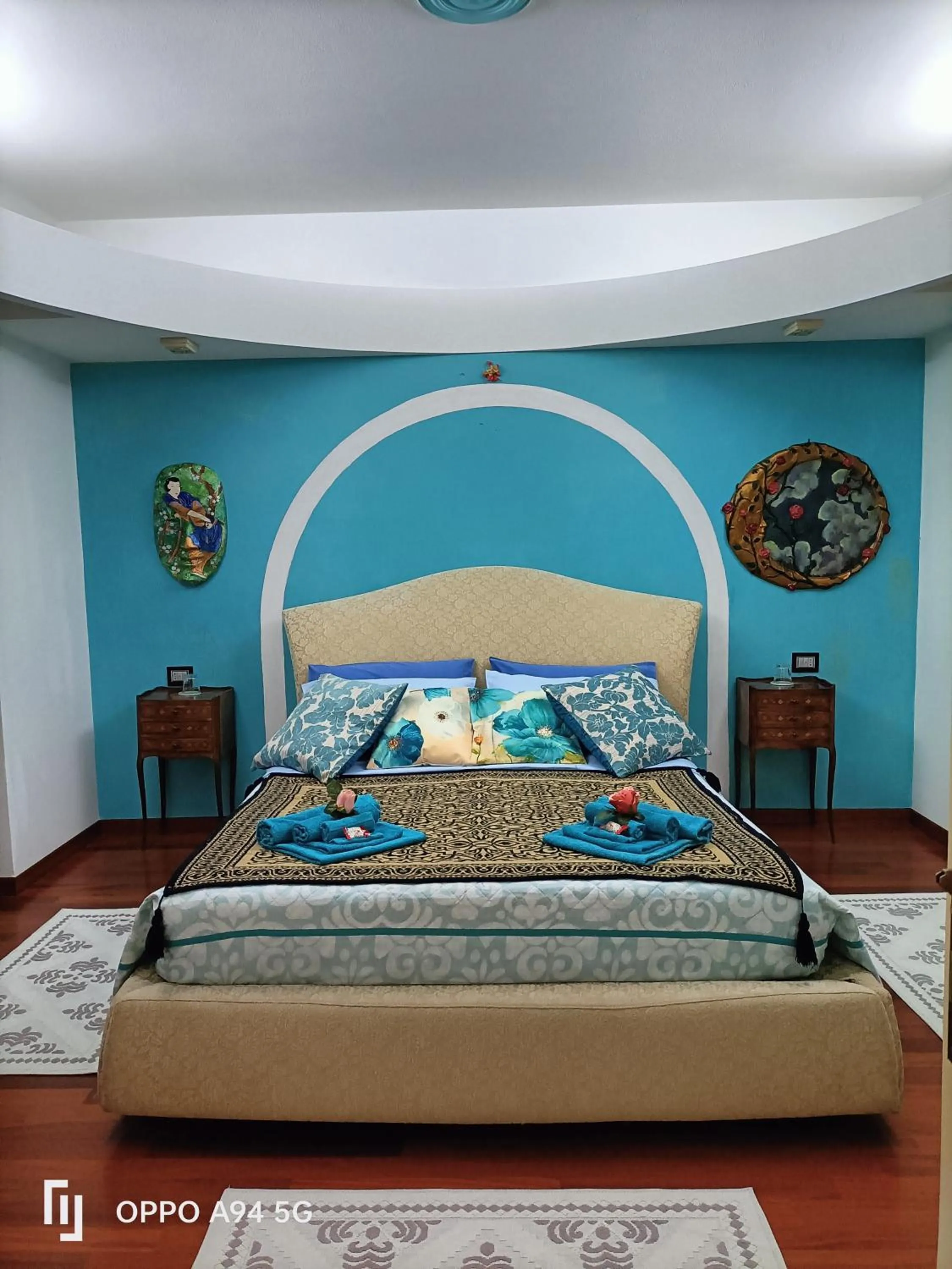 Bed in Gemma Di Gallura Charme B&B