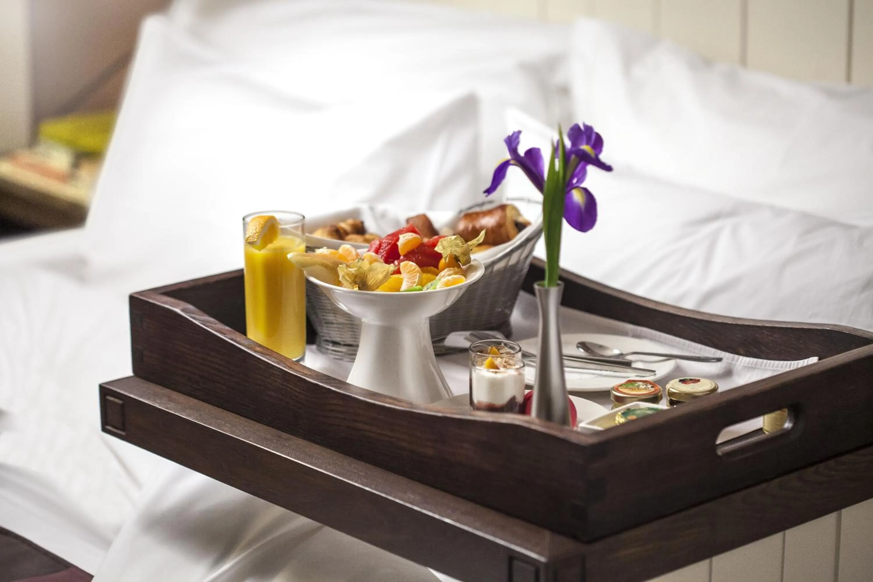 Decorative detail, Bed in Epoque Hotel - Relais & Chateaux