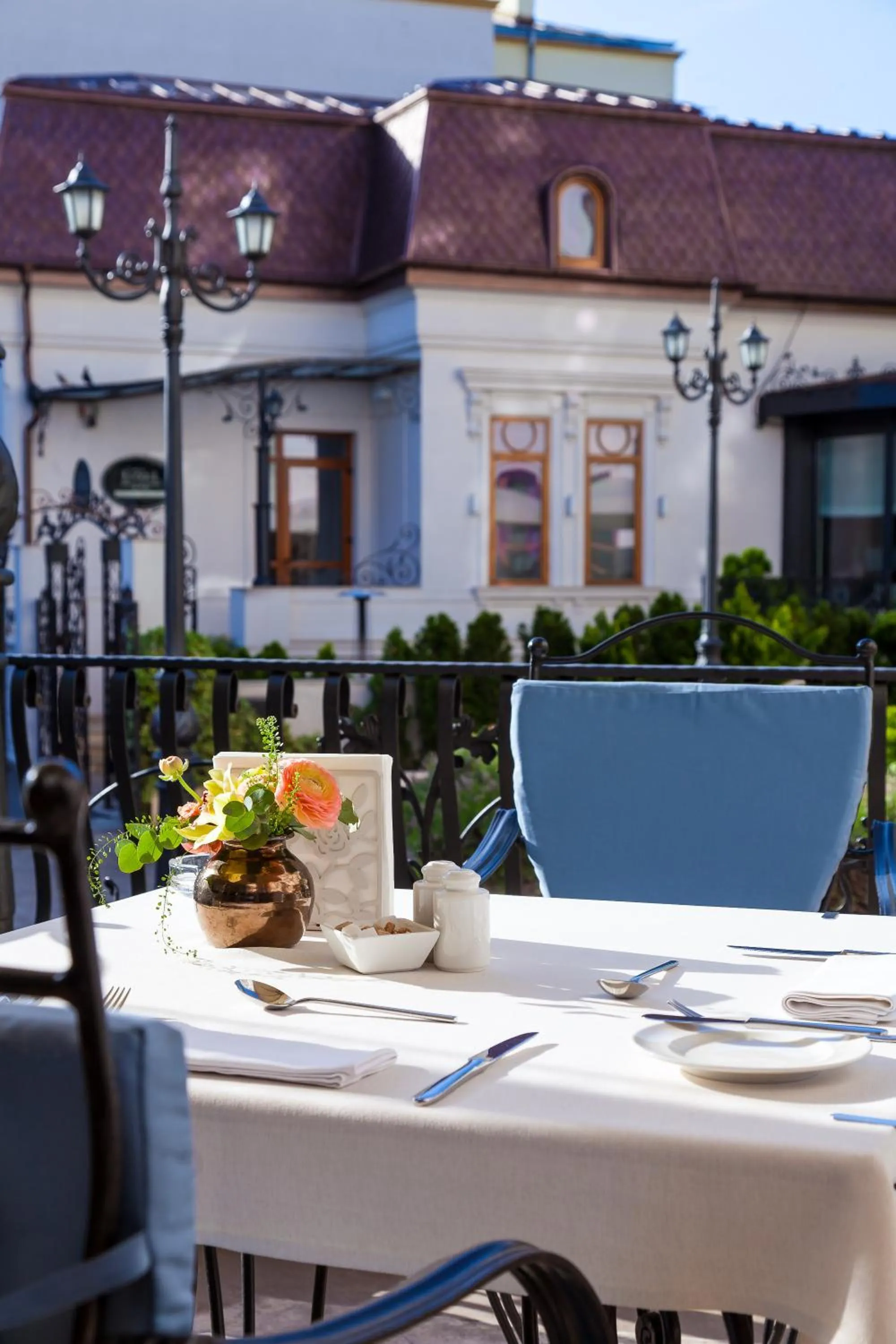 Balcony/Terrace in Epoque Hotel - Relais & Chateaux