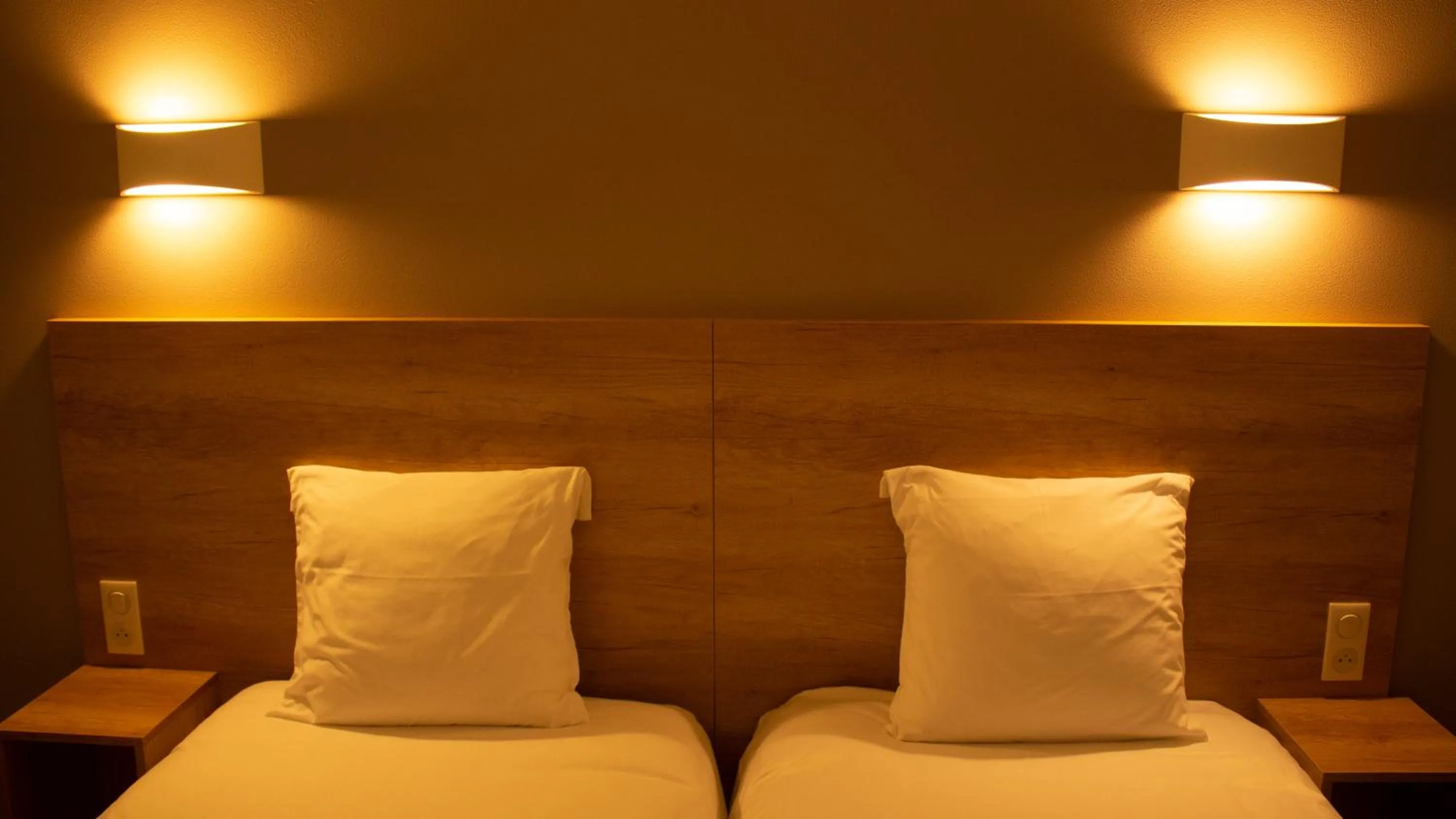 Bed in Hotel Marinet