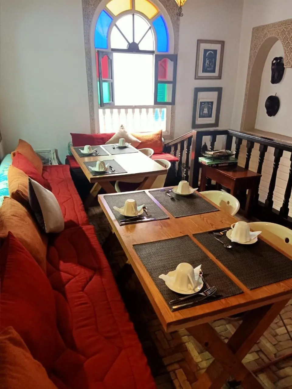 Continental breakfast in Dar El Paco