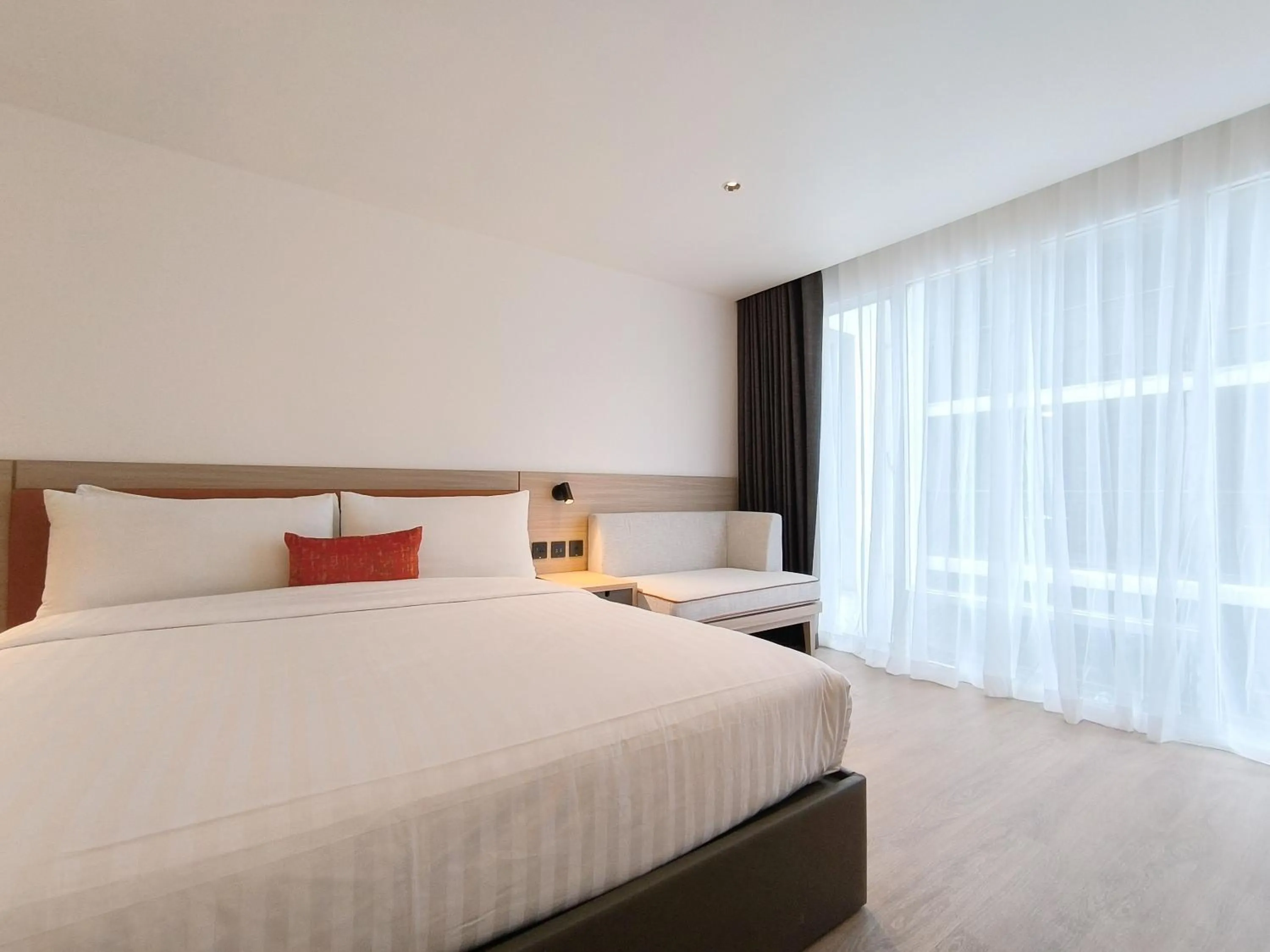 Bedroom, Bed in Citichic Sukhumvit 13 by Compass Hospitality - Newly Renovated