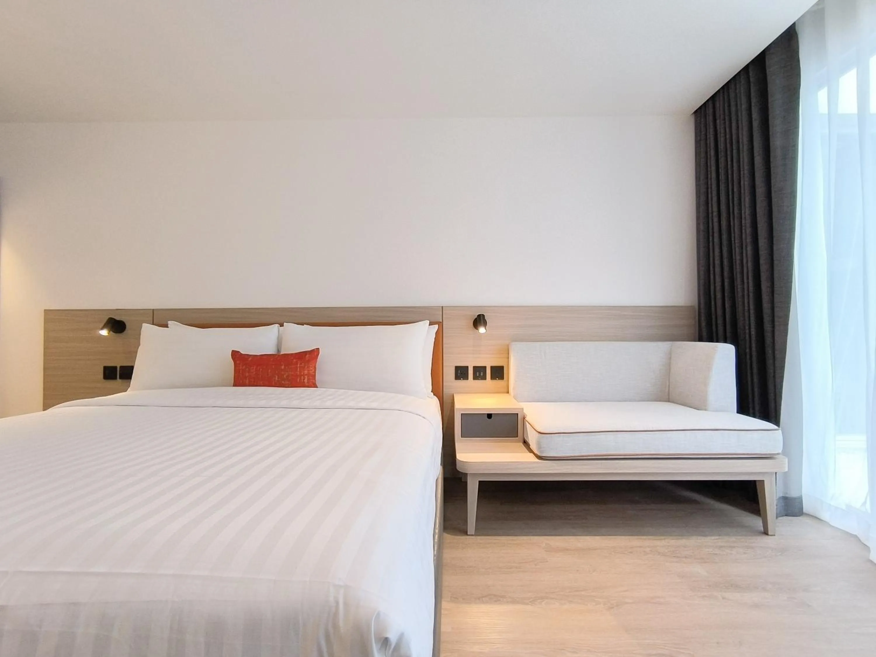 Bedroom, Bed in Citichic Sukhumvit 13 by Compass Hospitality - Newly Renovated