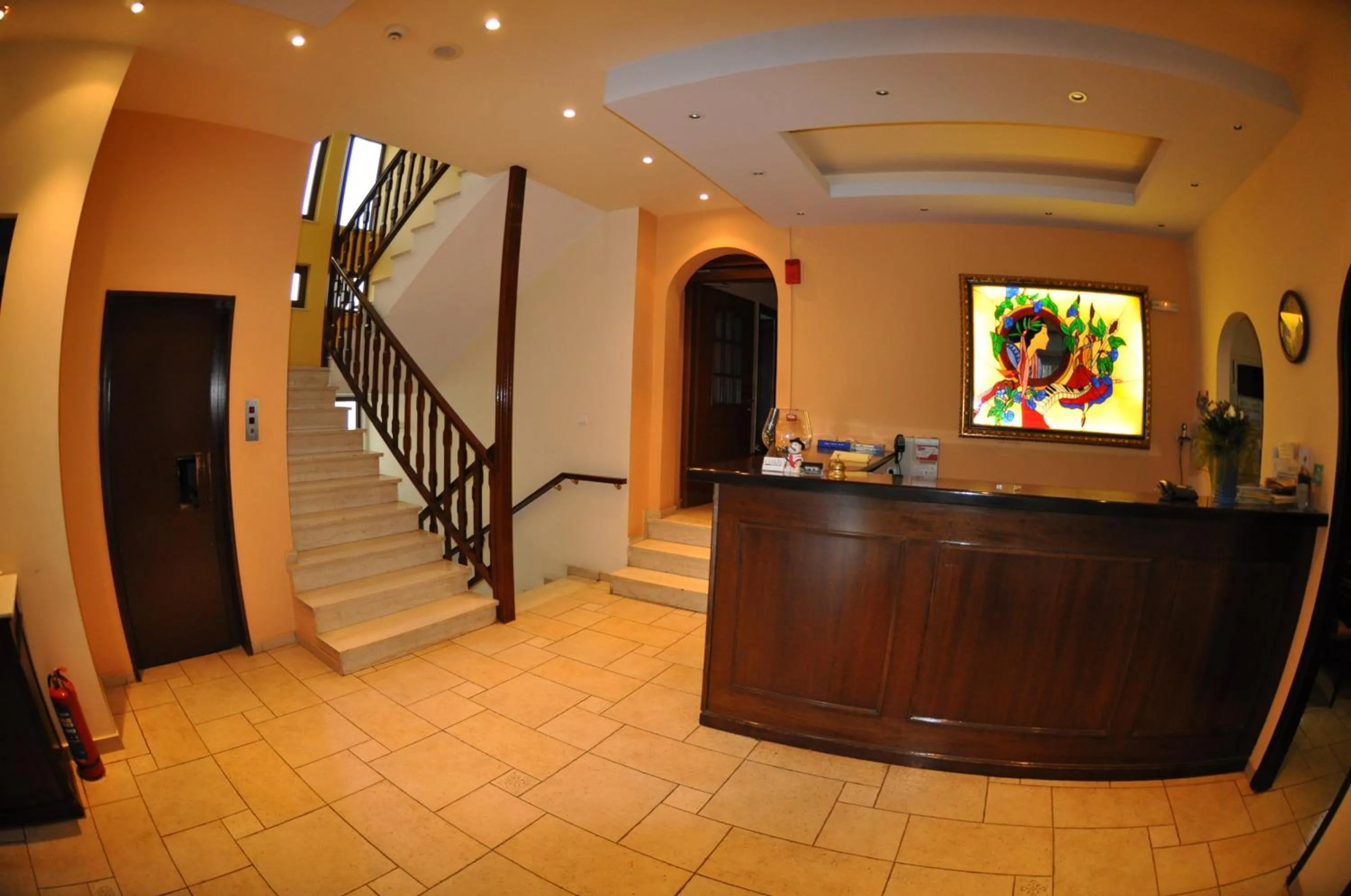 Lobby or reception in Hotel Chris