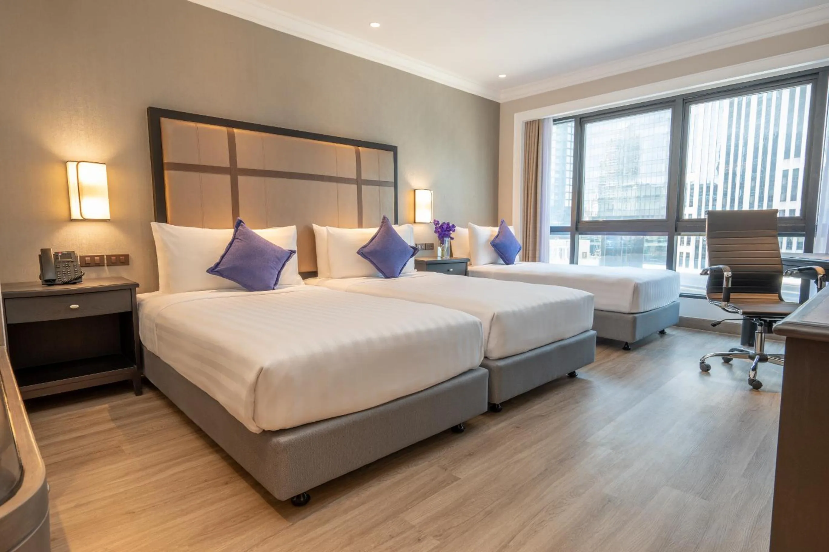 Bedroom, Bed in NH Bangkok Sukhumvit Boulevard