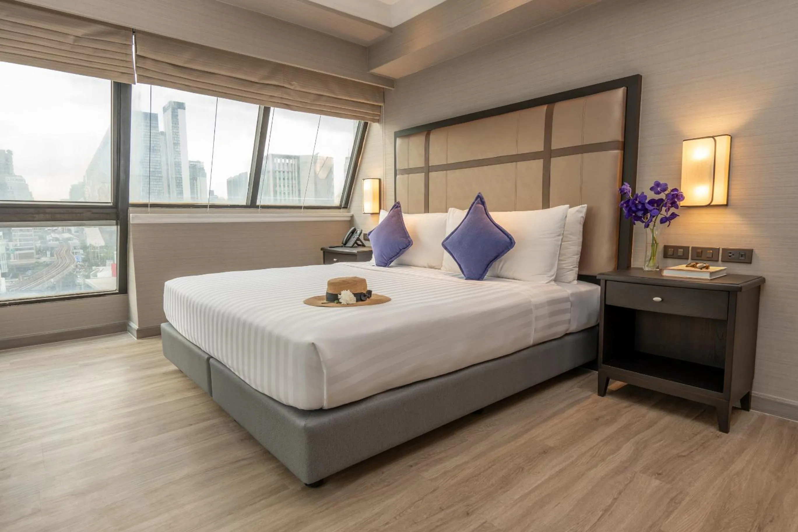 Bedroom, Bed in NH Bangkok Sukhumvit Boulevard