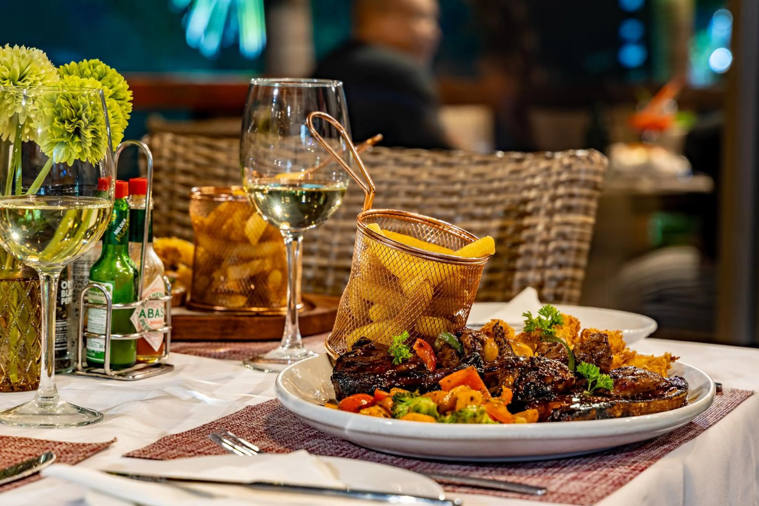 Restaurant/places to eat in Nkomazi Kruger Lodge & Spa