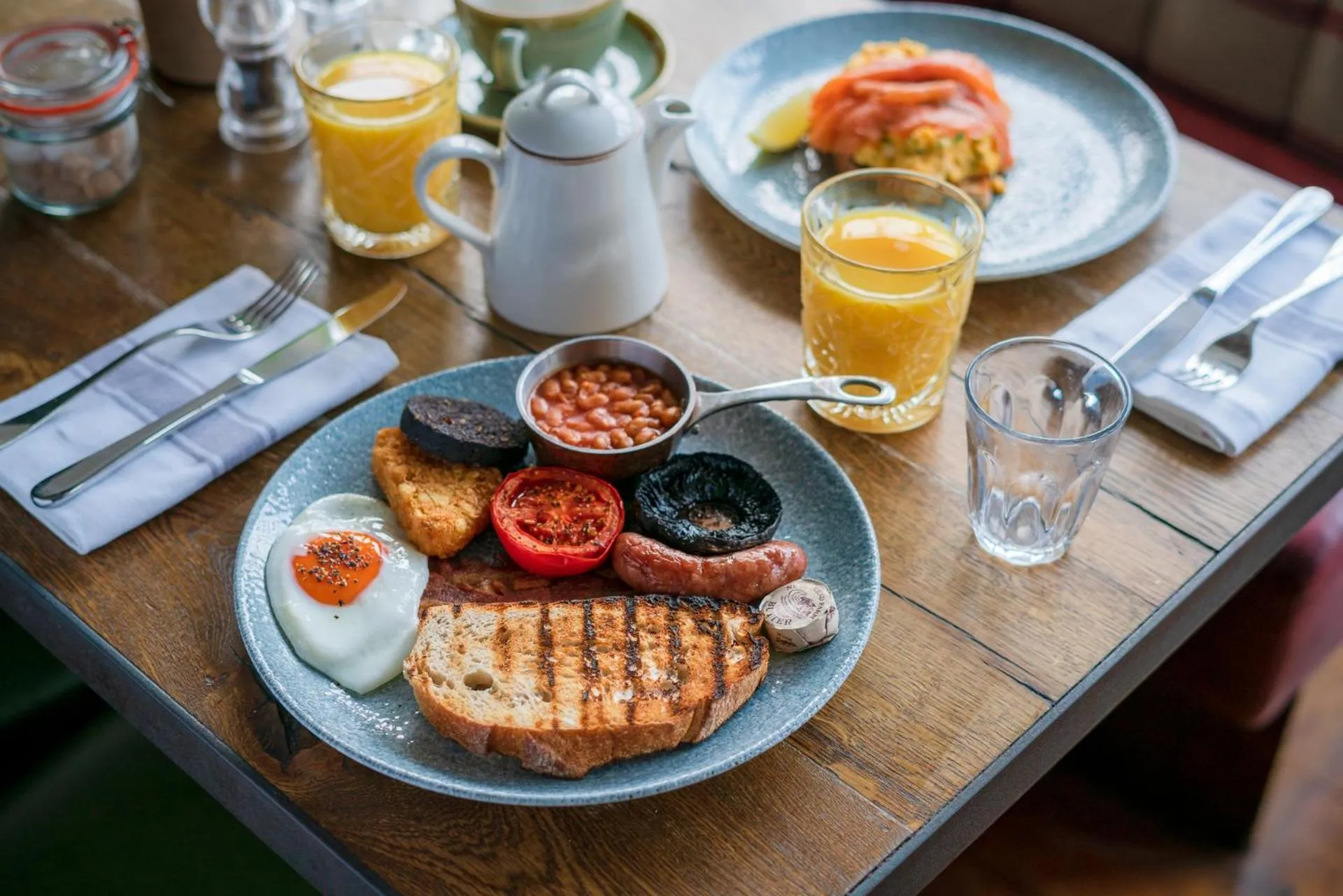 Food and drinks in Castle Inn