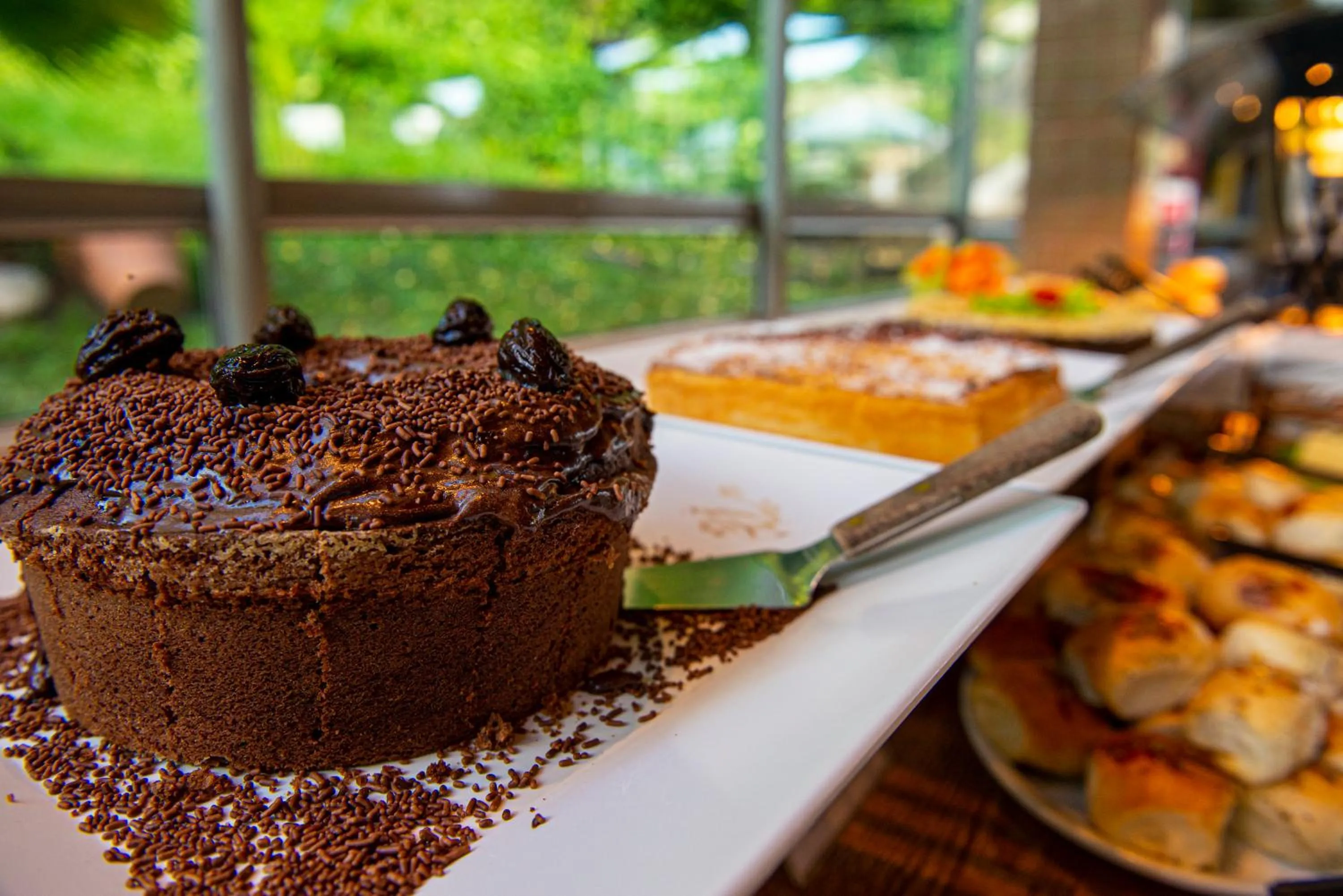 Buffet breakfast in Best Western Shalimar Praia Hotel