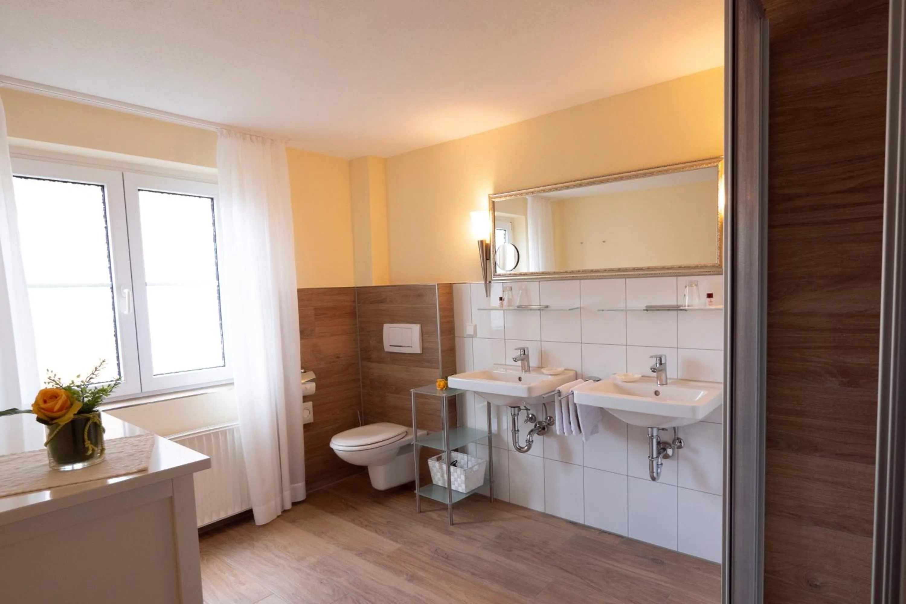 Decorative detail, Bathroom in Hotel Allgäuer Hof