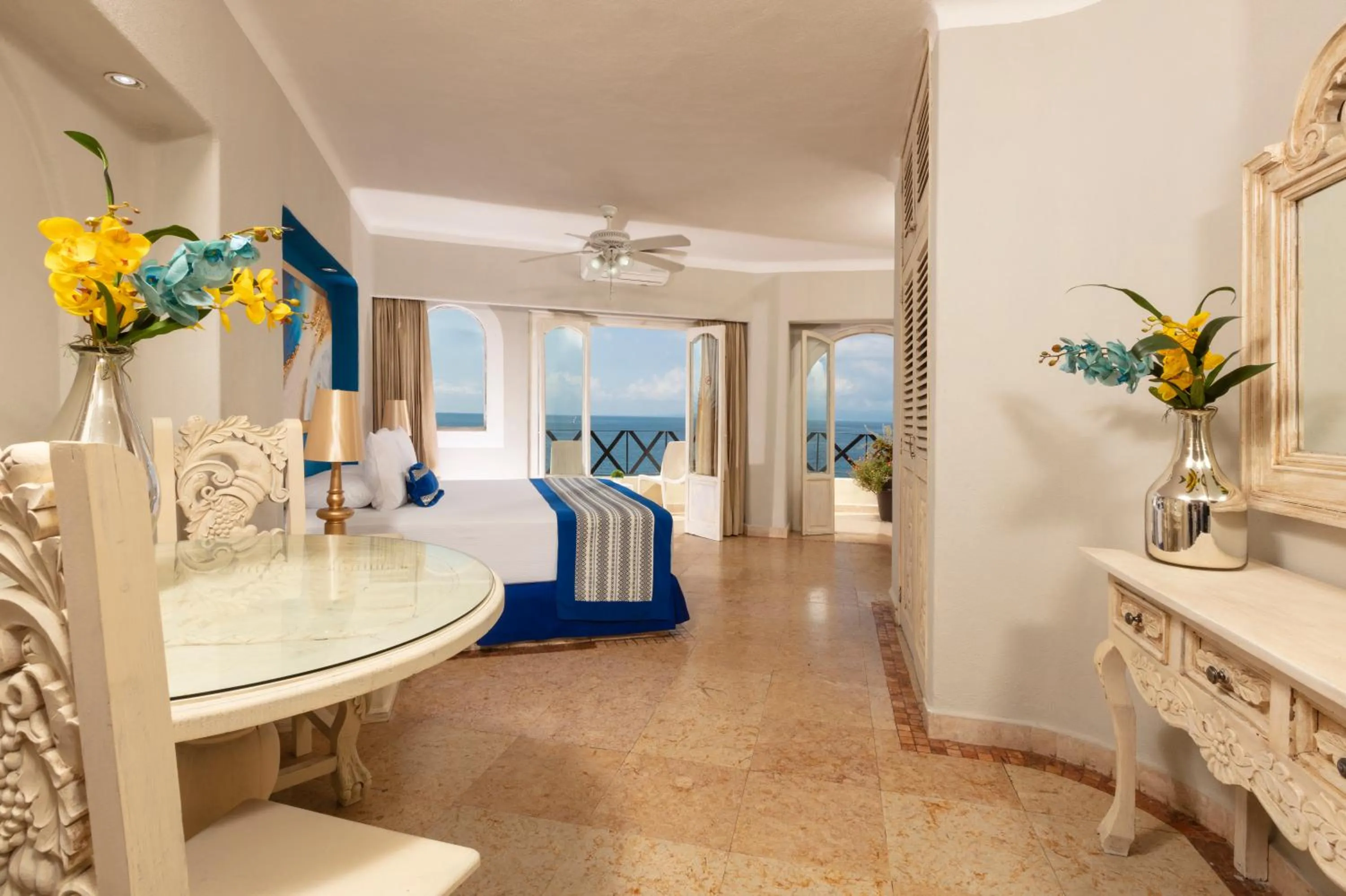 Photo of the whole room in Blue Chairs Beachfront Resort Puerto Vallarta - Adults Only