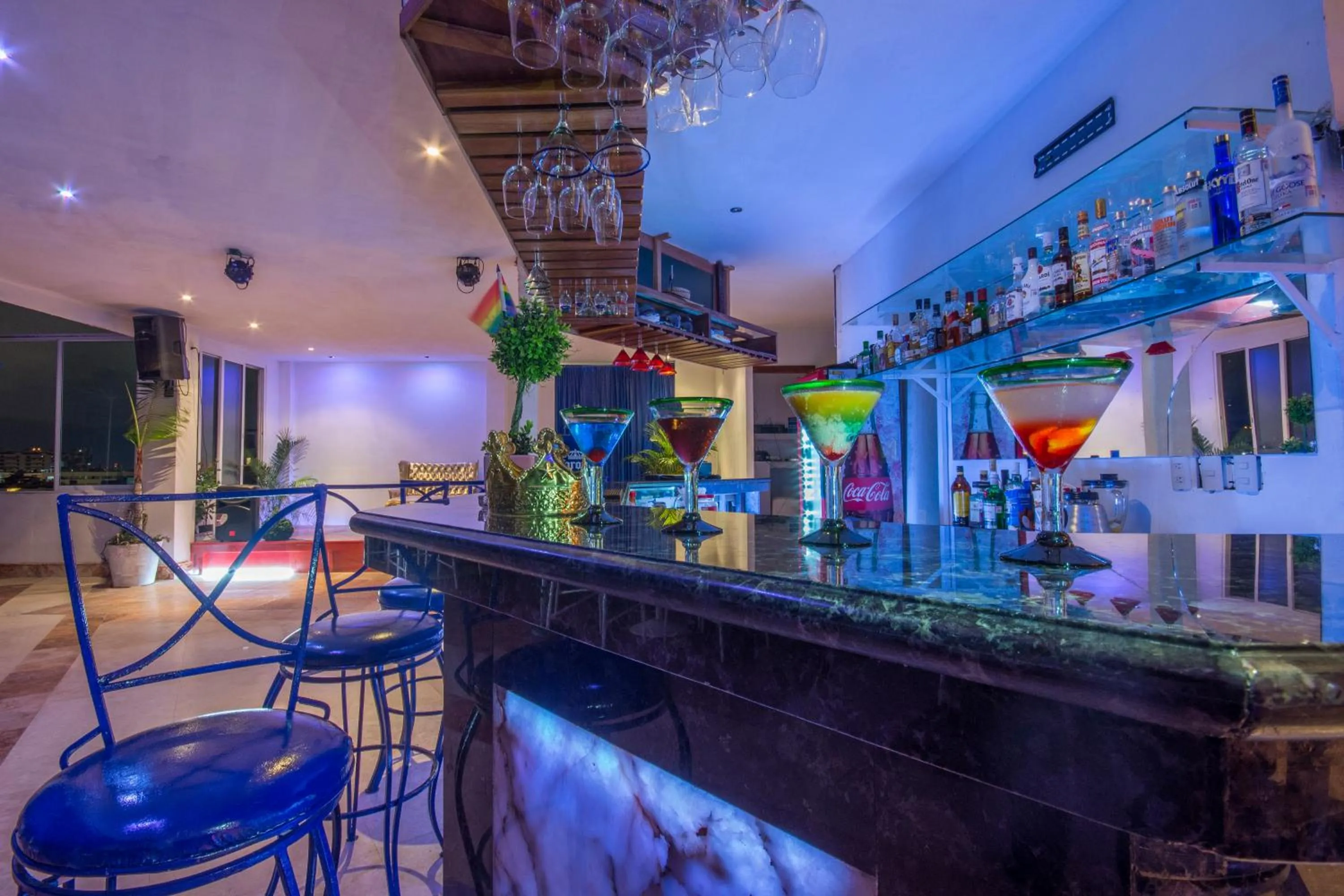 Alcoholic drinks in Blue Chairs Beachfront Resort Puerto Vallarta - Adults Only