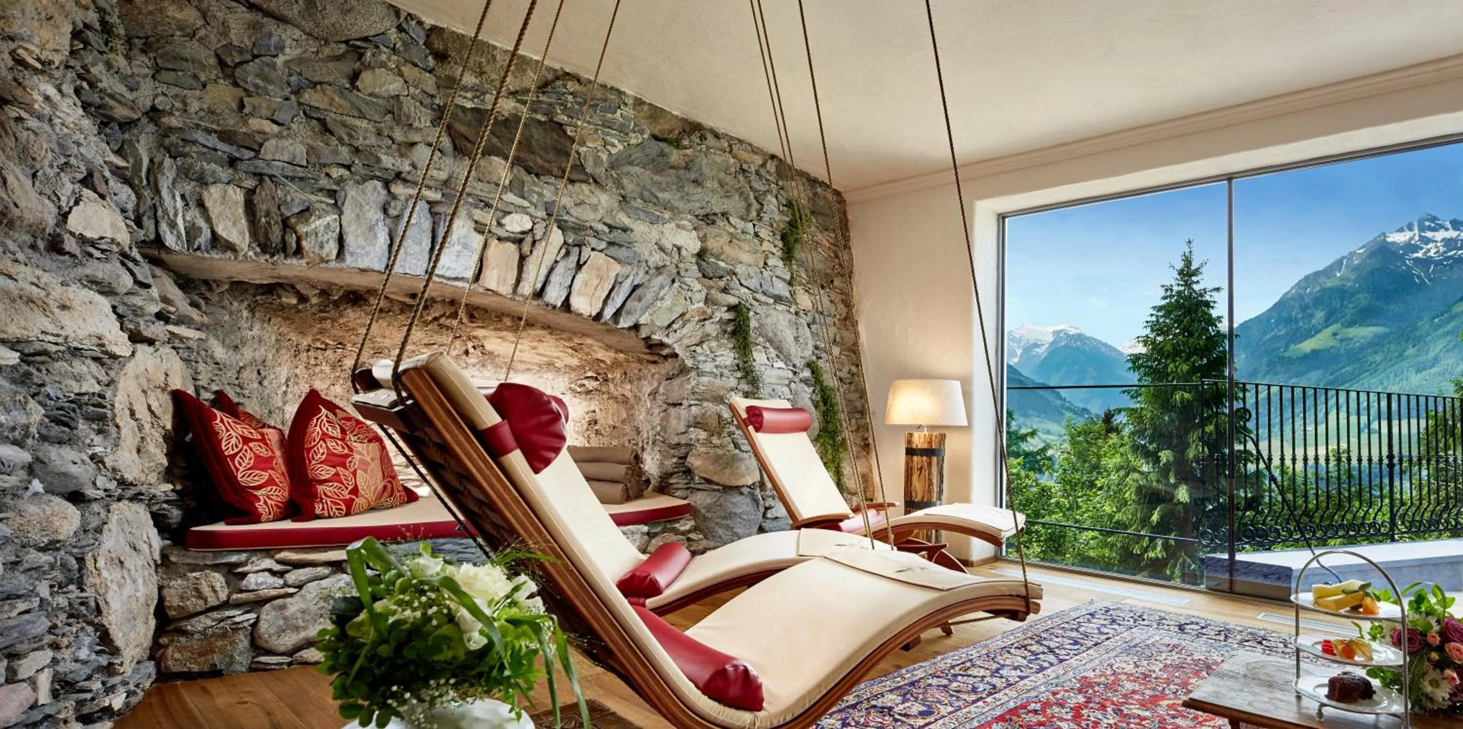 Spa and wellness centre/facilities in Hotel Schloss Mittersill