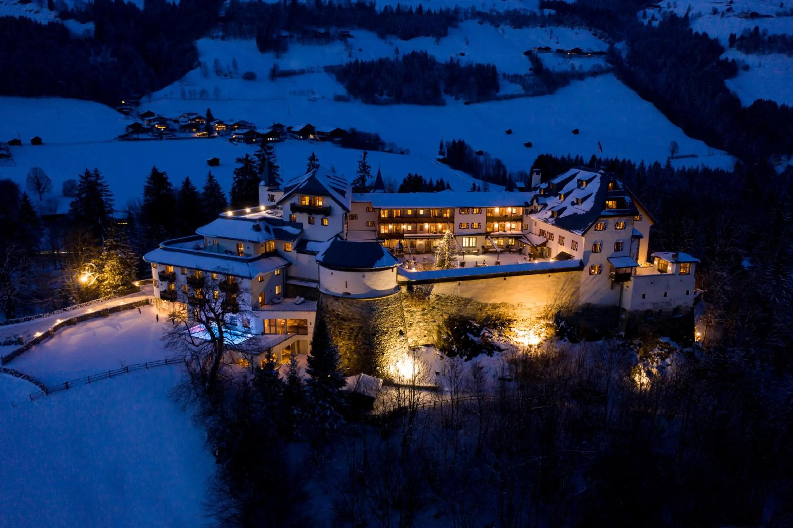 Property building in Hotel Schloss Mittersill