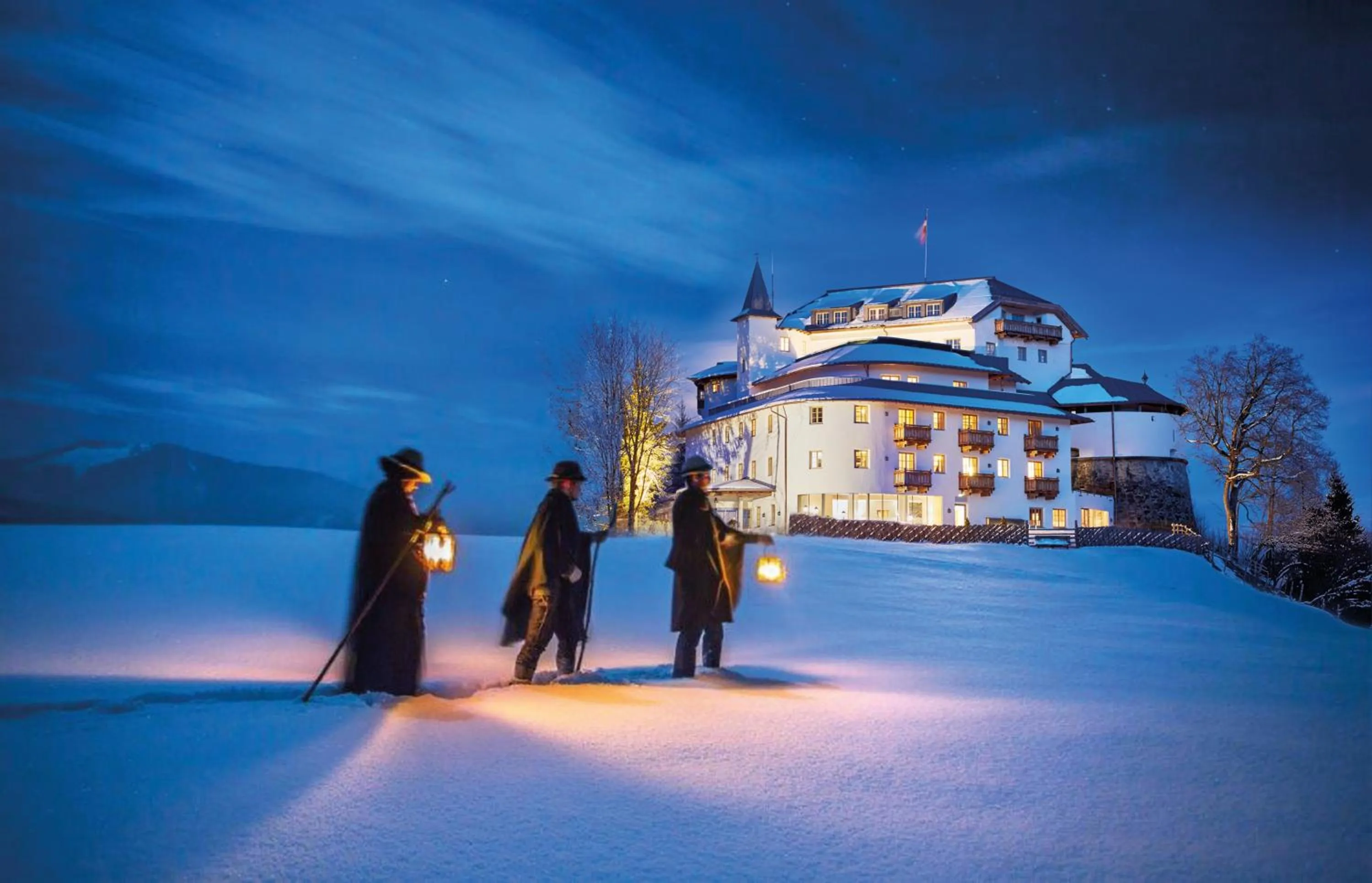 Property building in Hotel Schloss Mittersill