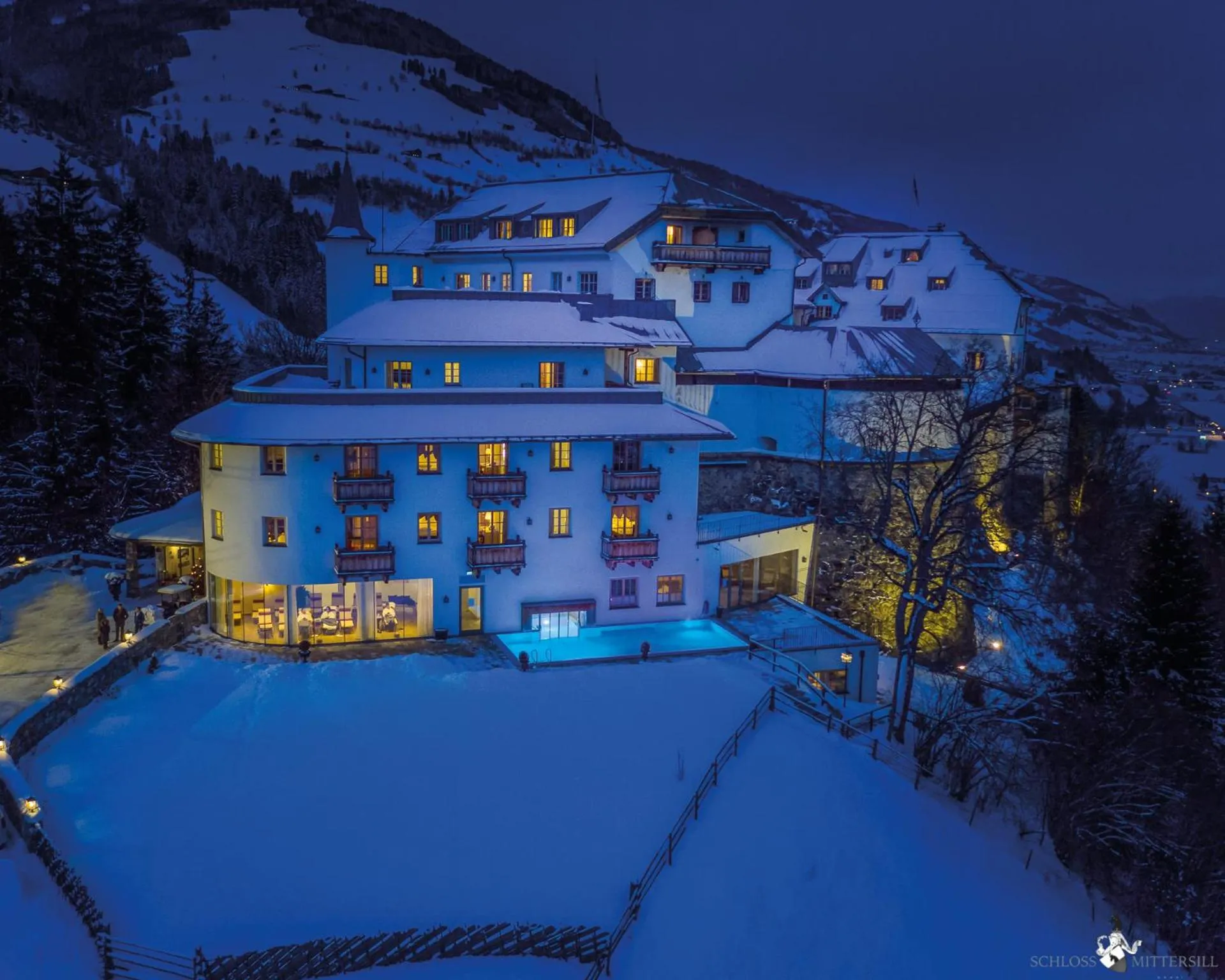 Property building in Hotel Schloss Mittersill