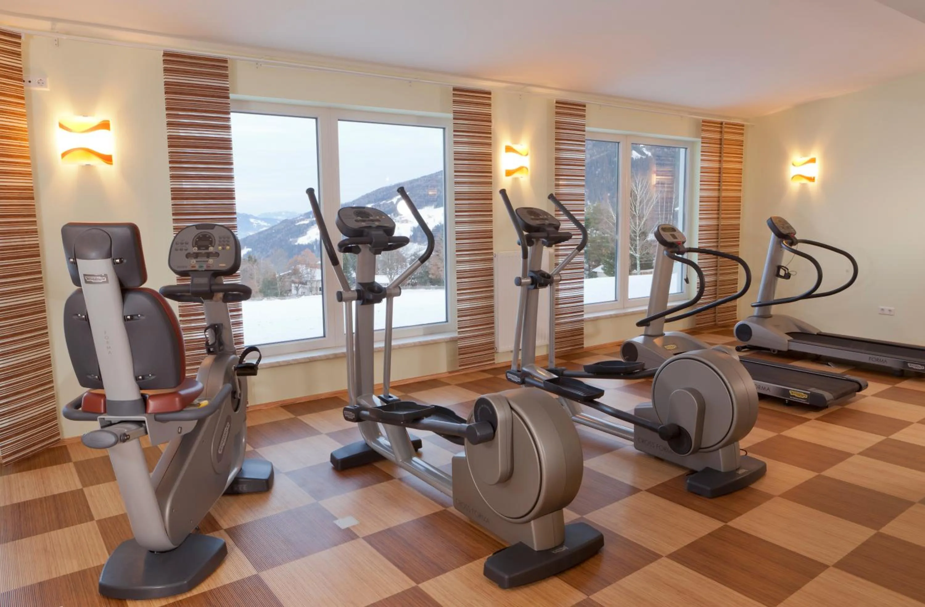 Fitness centre/facilities in Hotel Waldfrieden