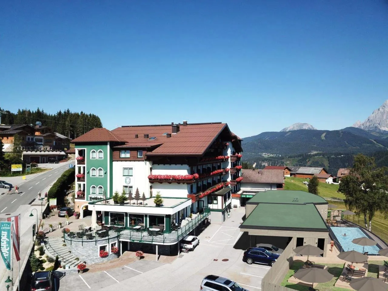 Property building in Hotel Waldfrieden