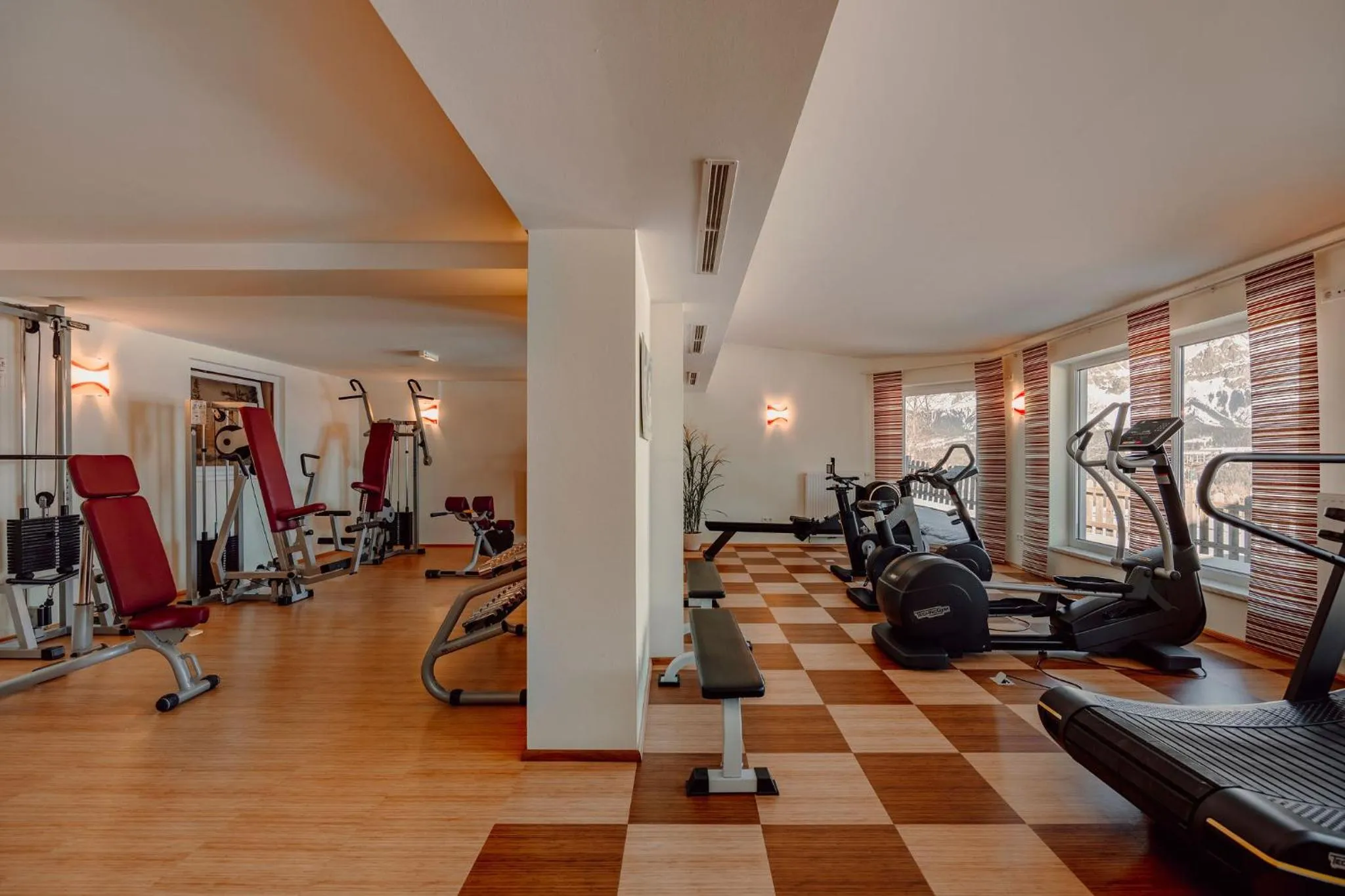 Fitness centre/facilities in Hotel Waldfrieden