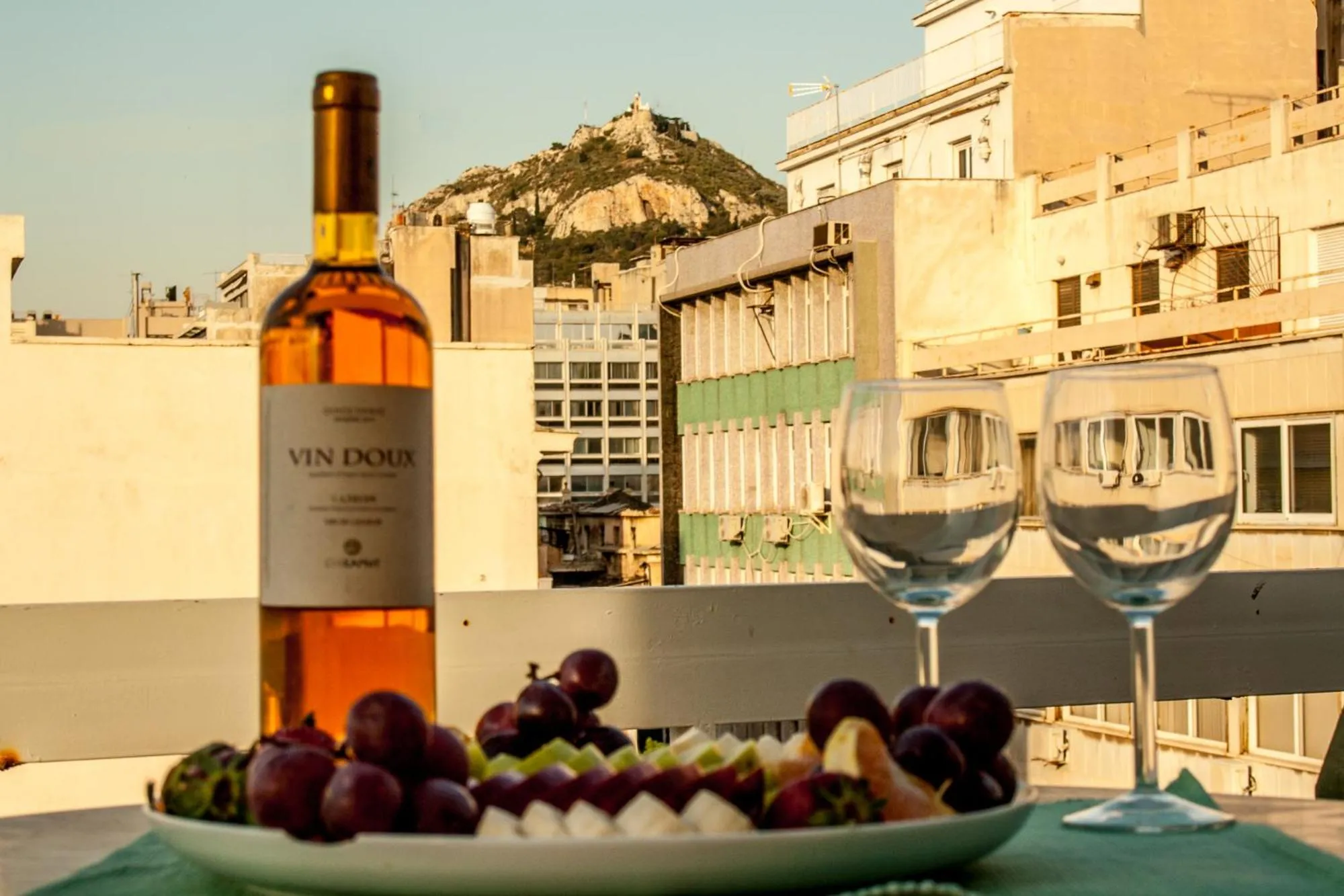 Balcony/Terrace in Dynasta Central Suites