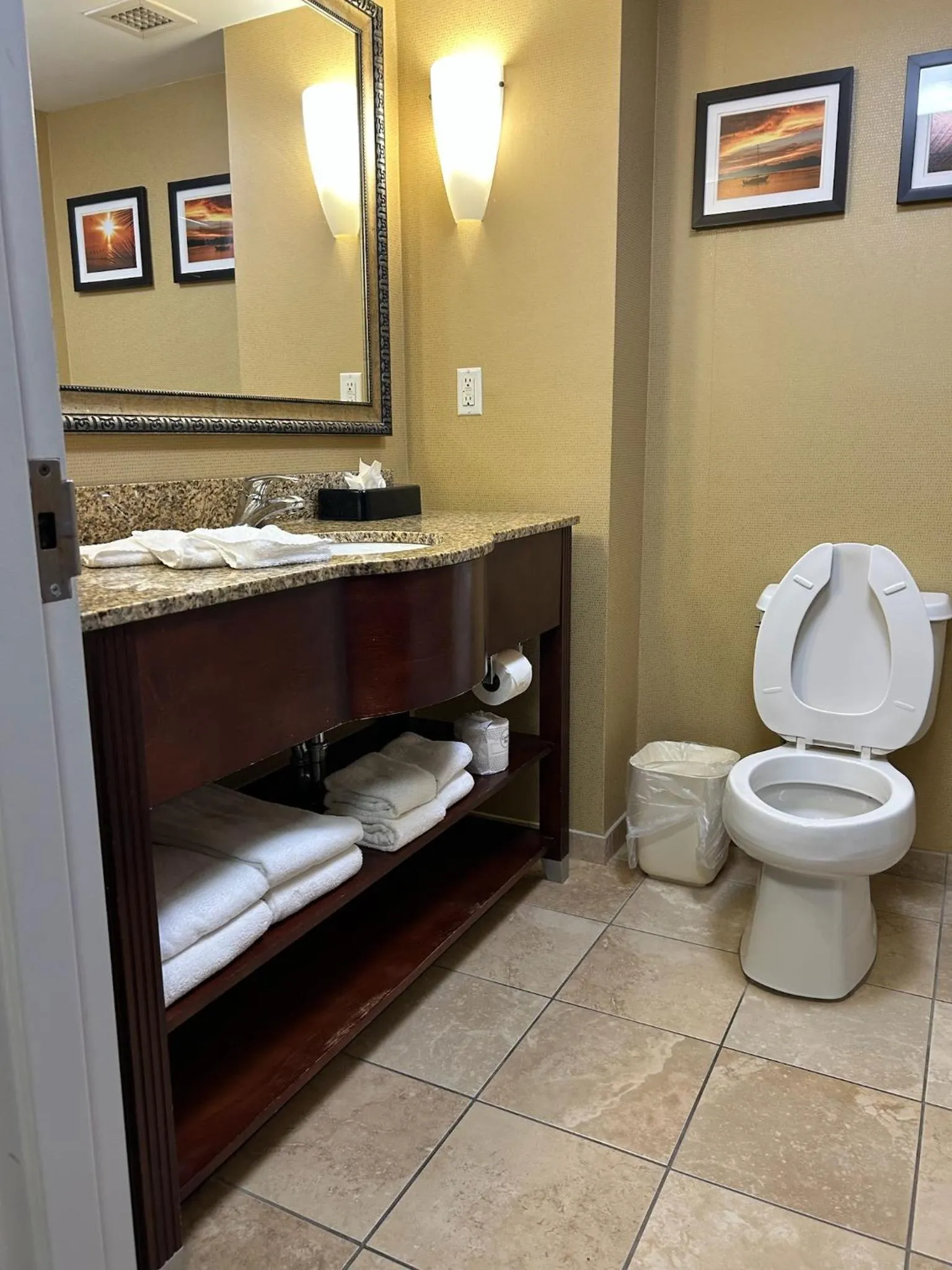 Toilet in Comfort Suites Palm Bay - Melbourne