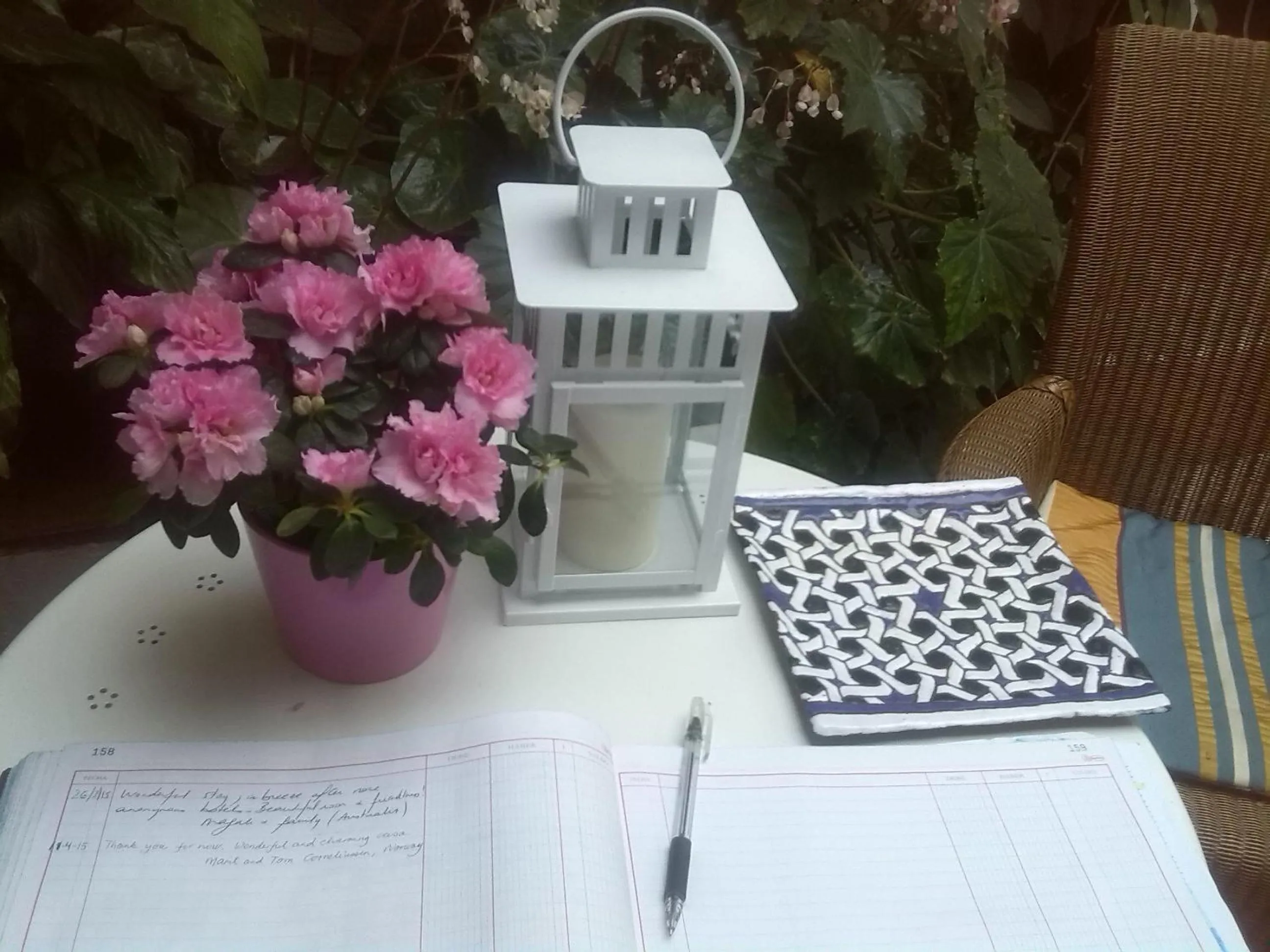 Decorative detail in La Casa de Bovedas Charming Inn