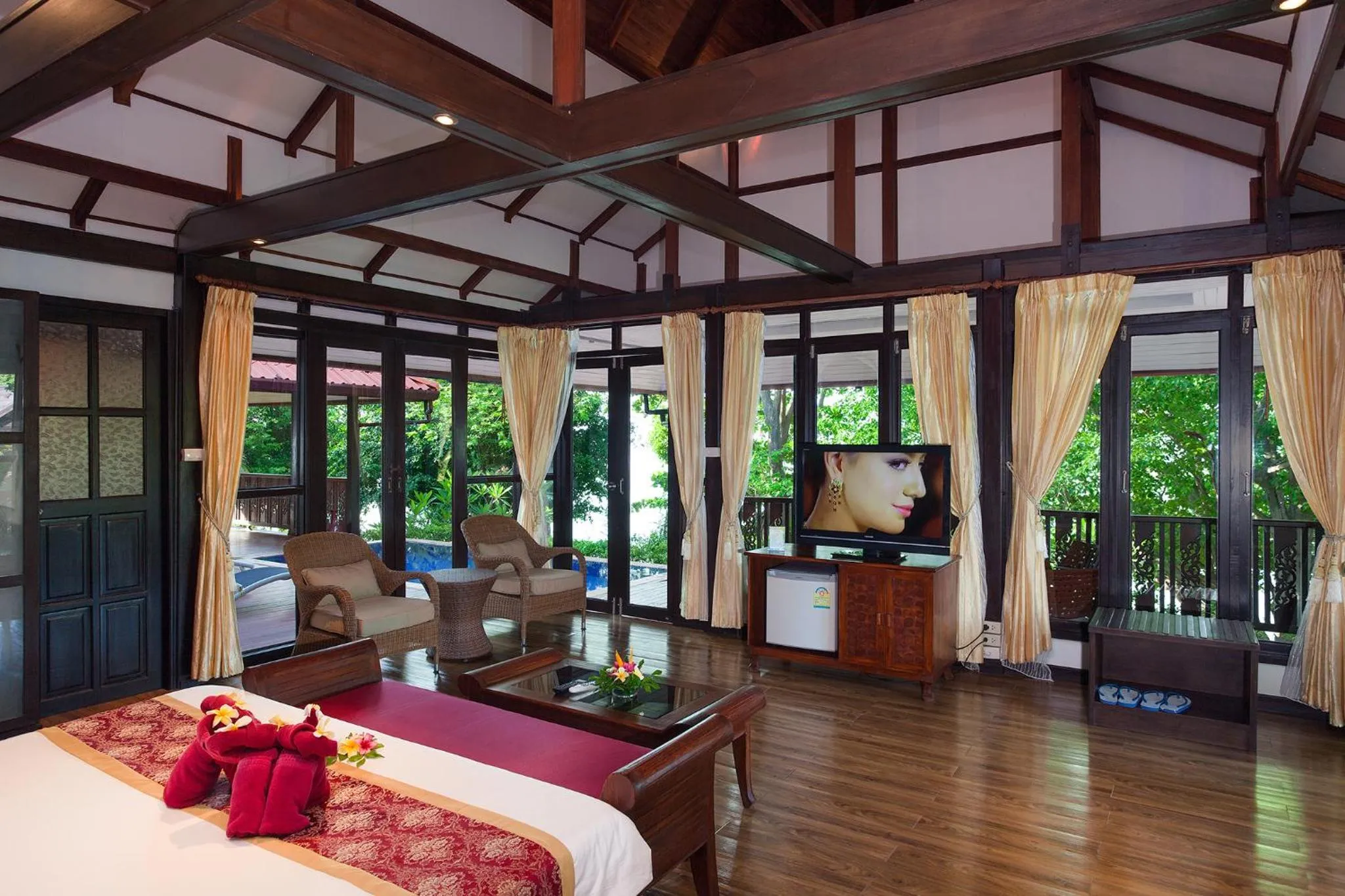 Bedroom in Phi Phi Natural Resort