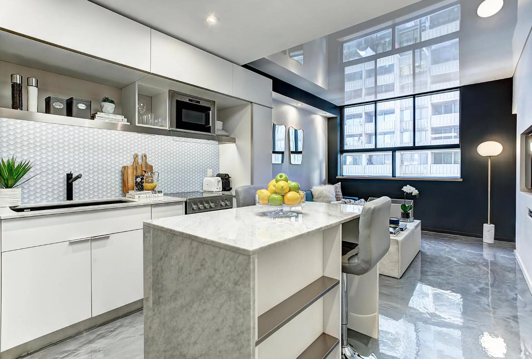 Kitchen or kitchenette in Pierce Boutique Apartments by Simplissimmo