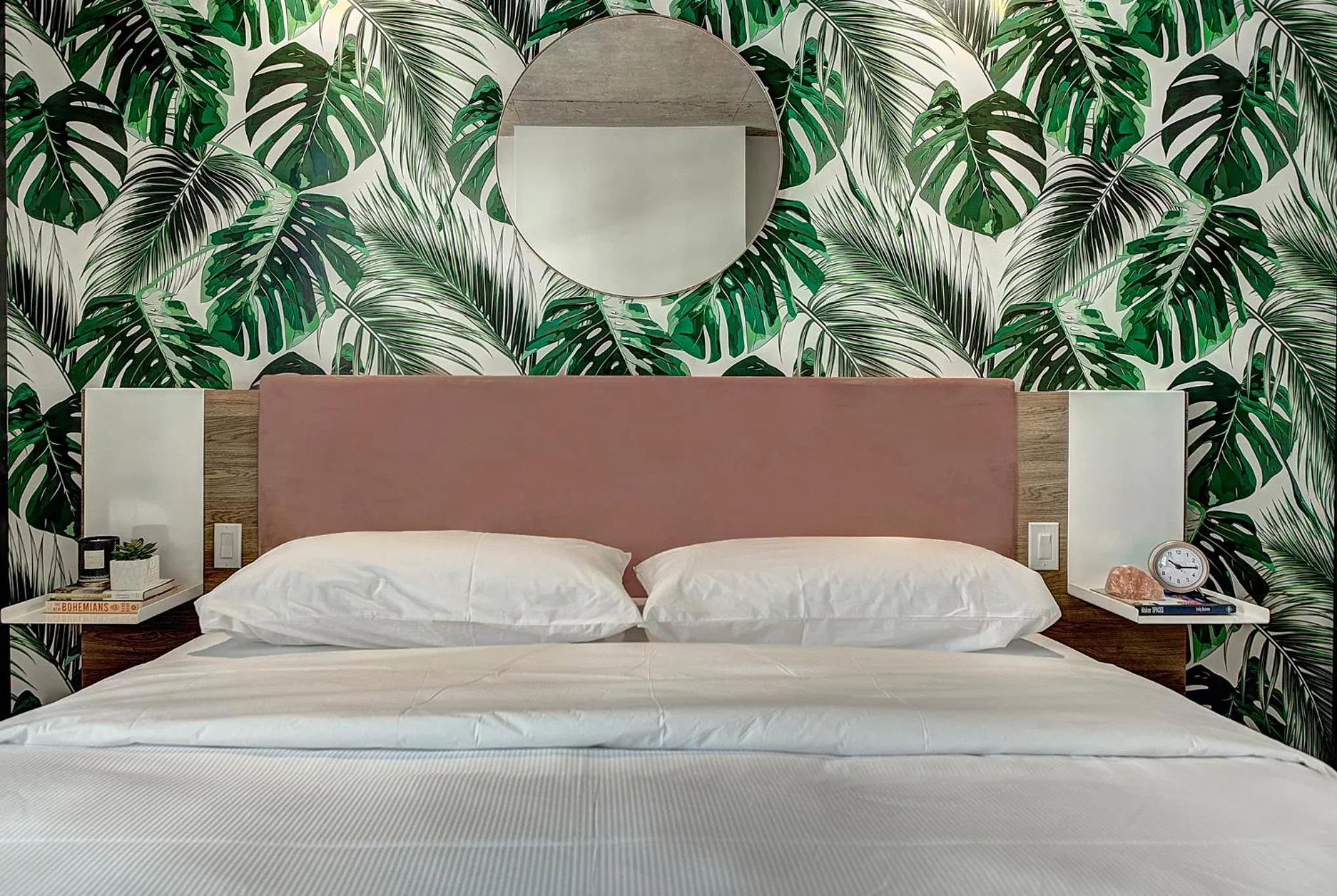 Bed in Pierce Boutique Apartments by Simplissimmo