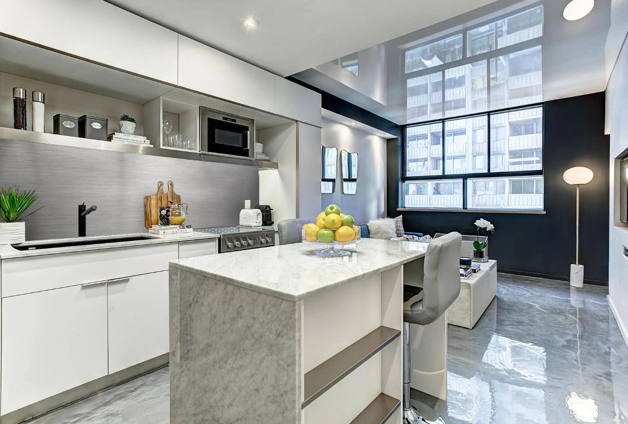 Kitchen or kitchenette in Pierce Boutique Apartments by Simplissimmo