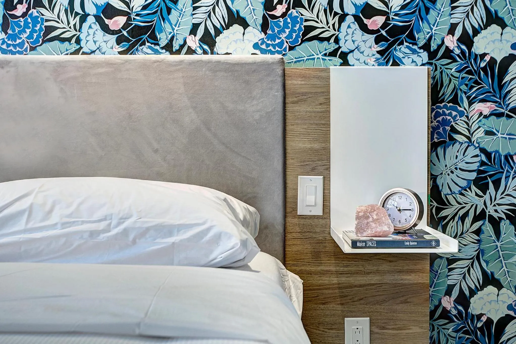 Bed in Pierce Boutique Apartments by Simplissimmo