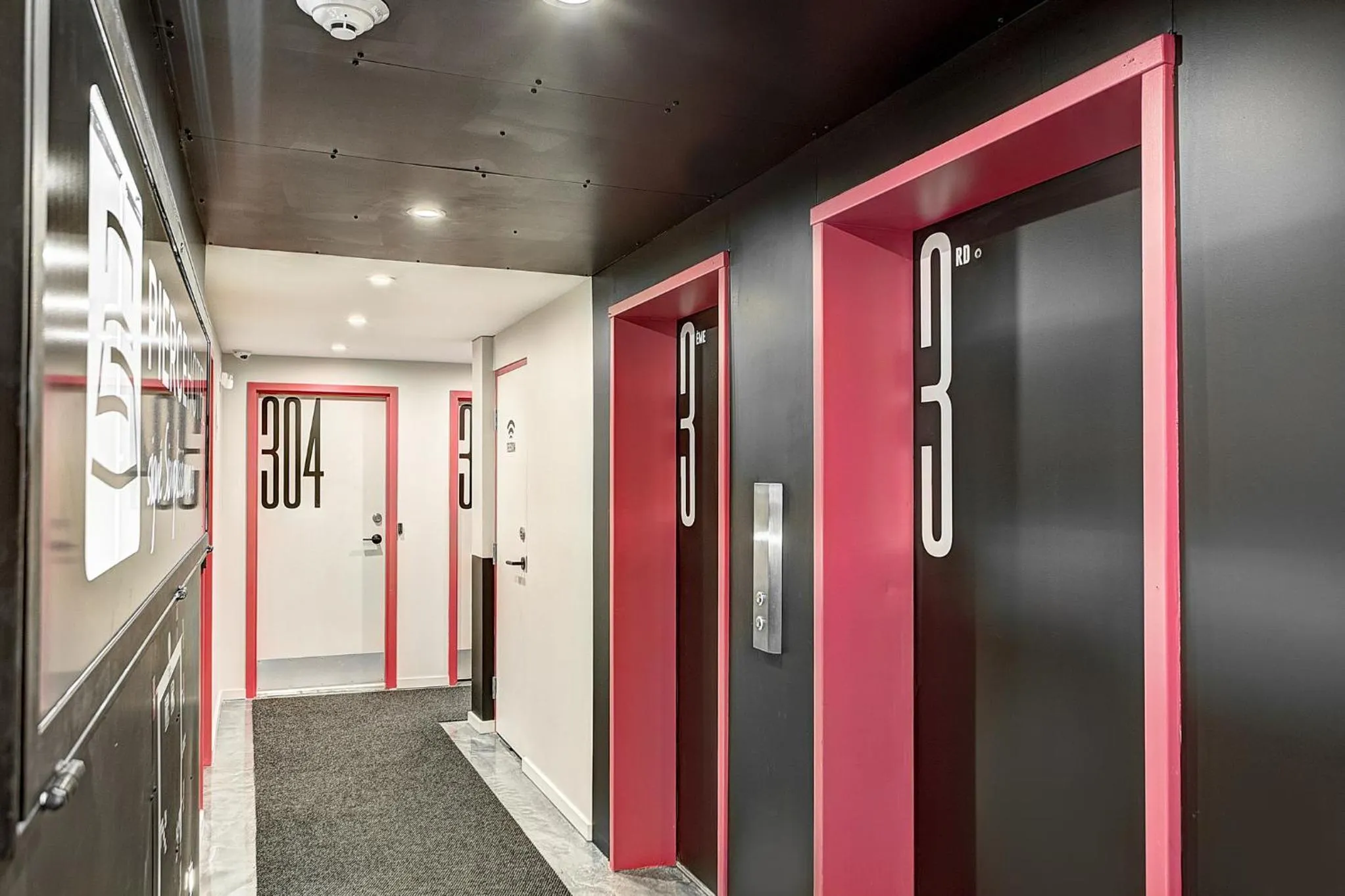 elevator in Pierce Boutique Apartments by Simplissimmo