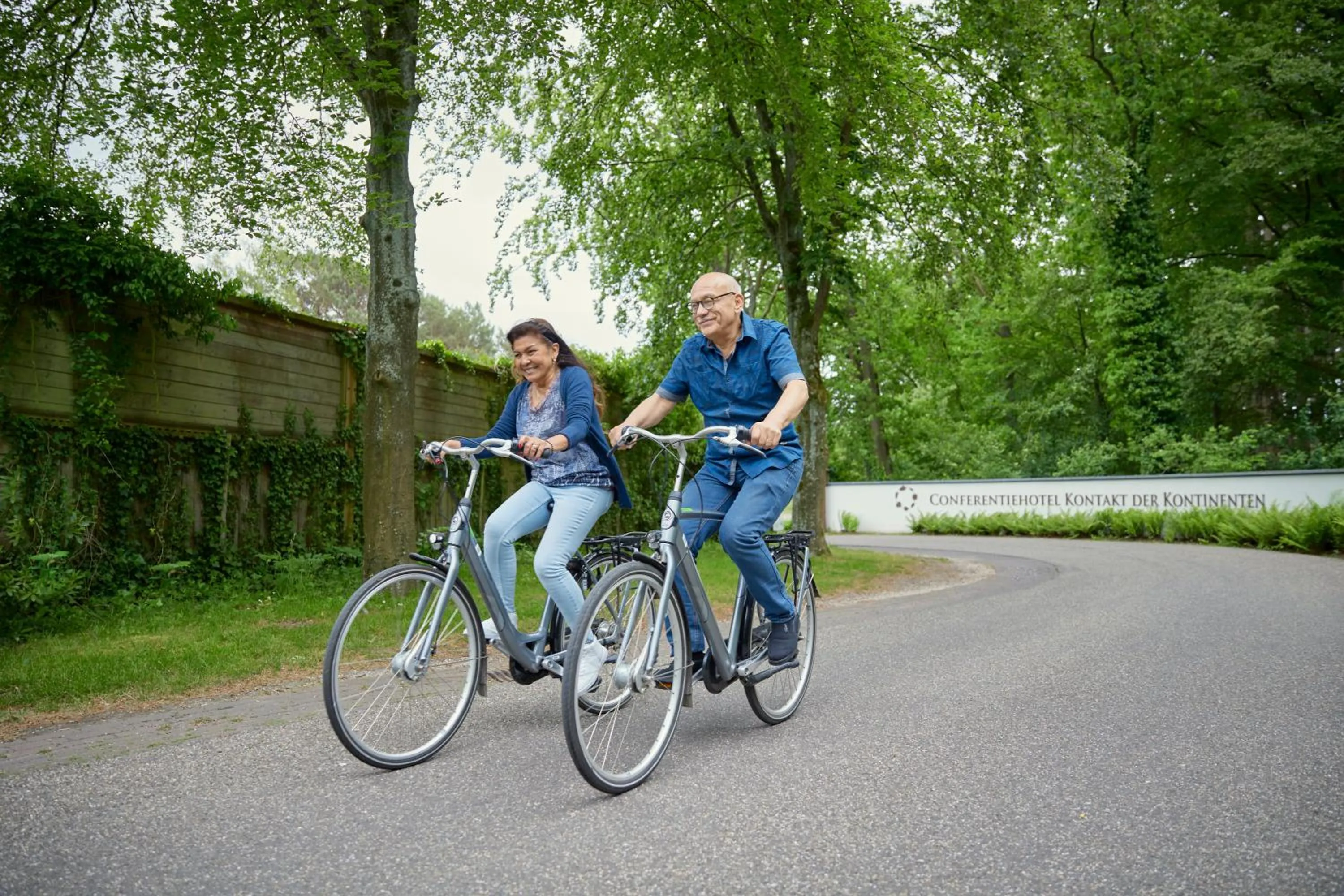 Garden in Hotel Kontakt der Kontinenten