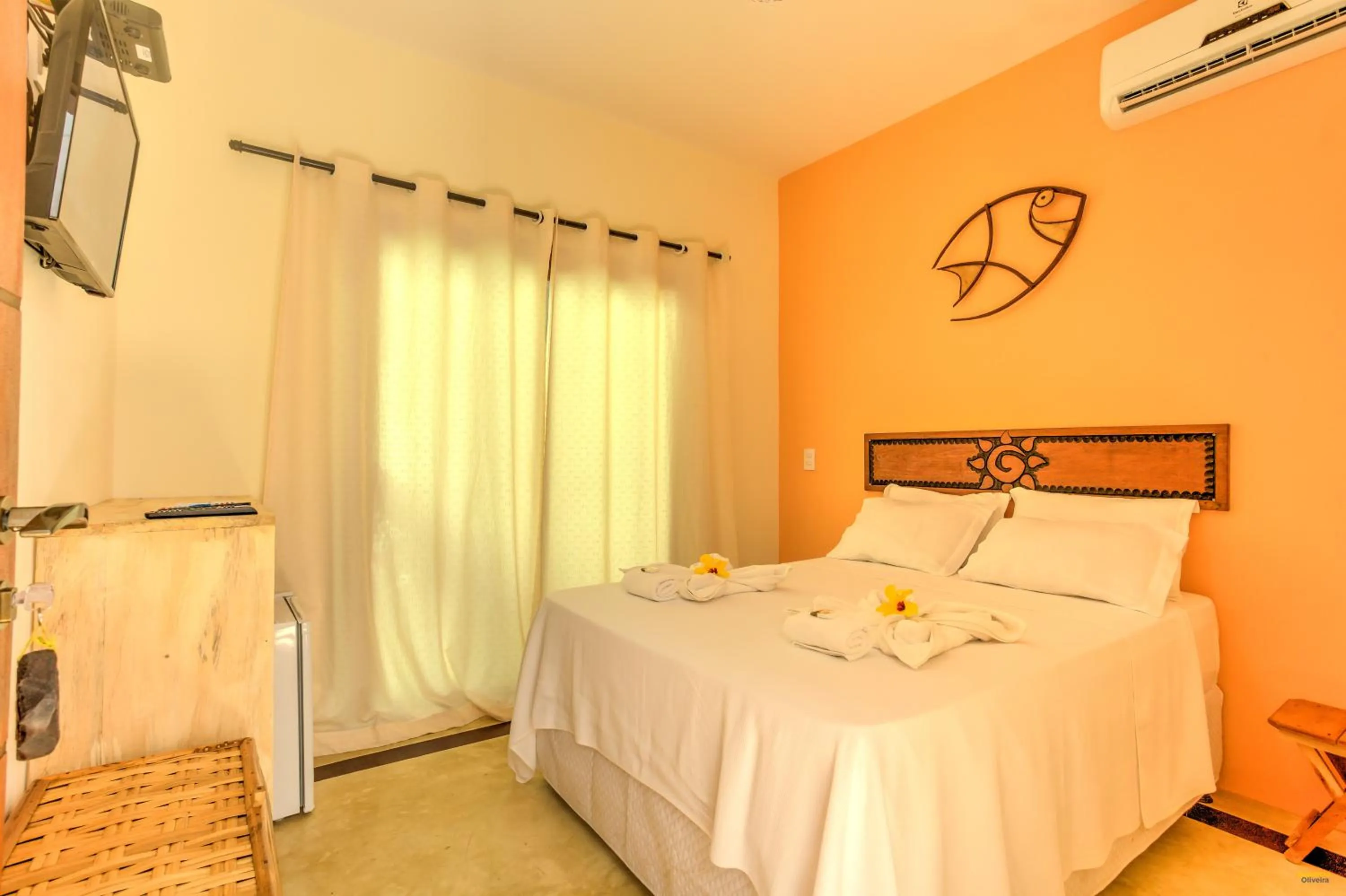 Bedroom, Bed in Raio de Sol Pousada