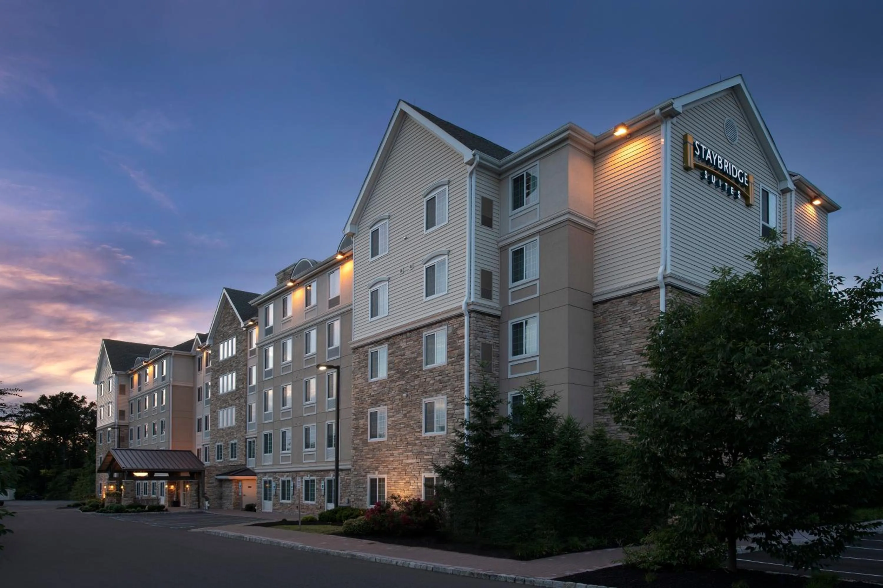Property building in Staybridge Suites North Brunswick by IHG