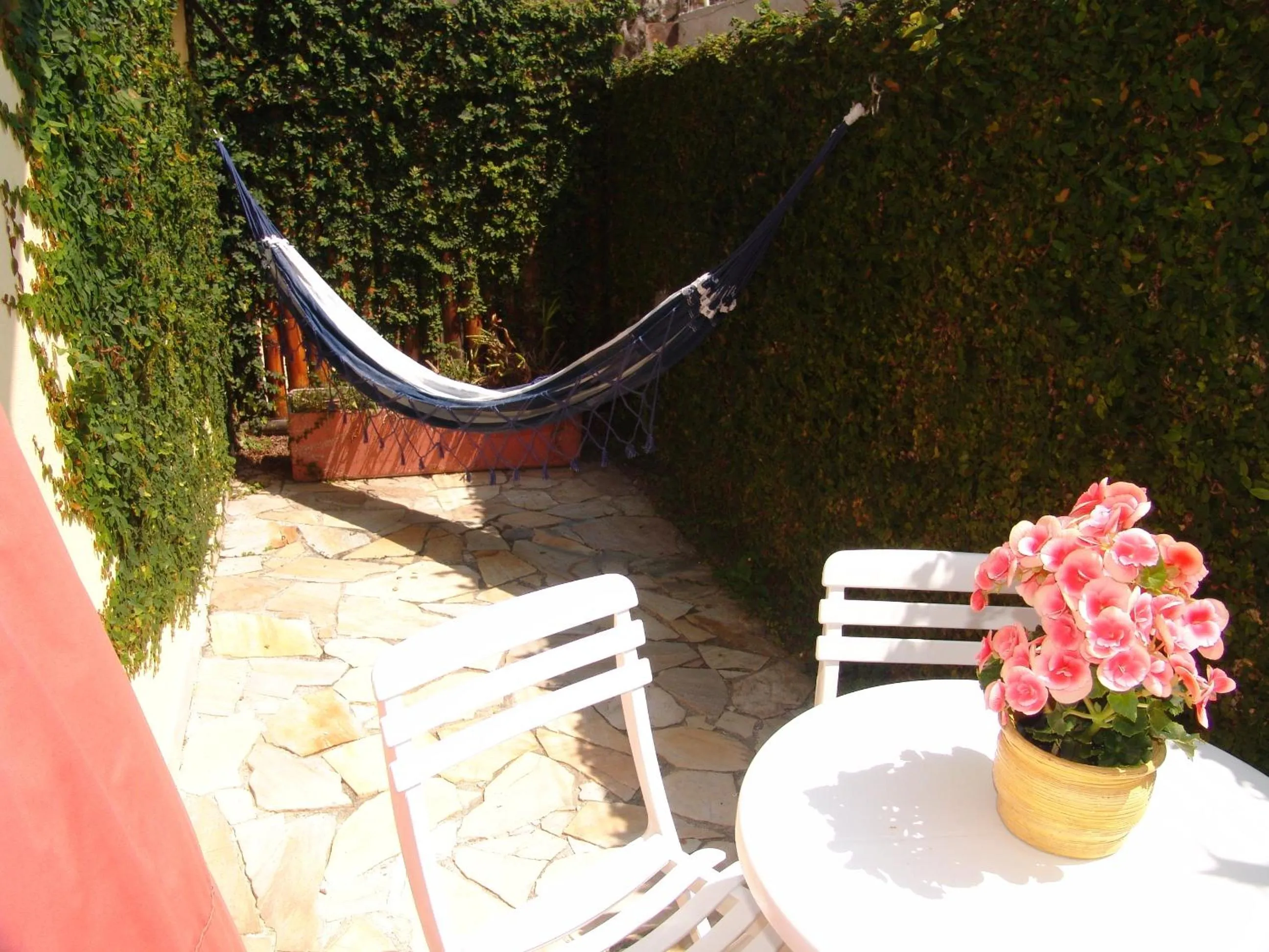Patio in Pousada Casa na Praia