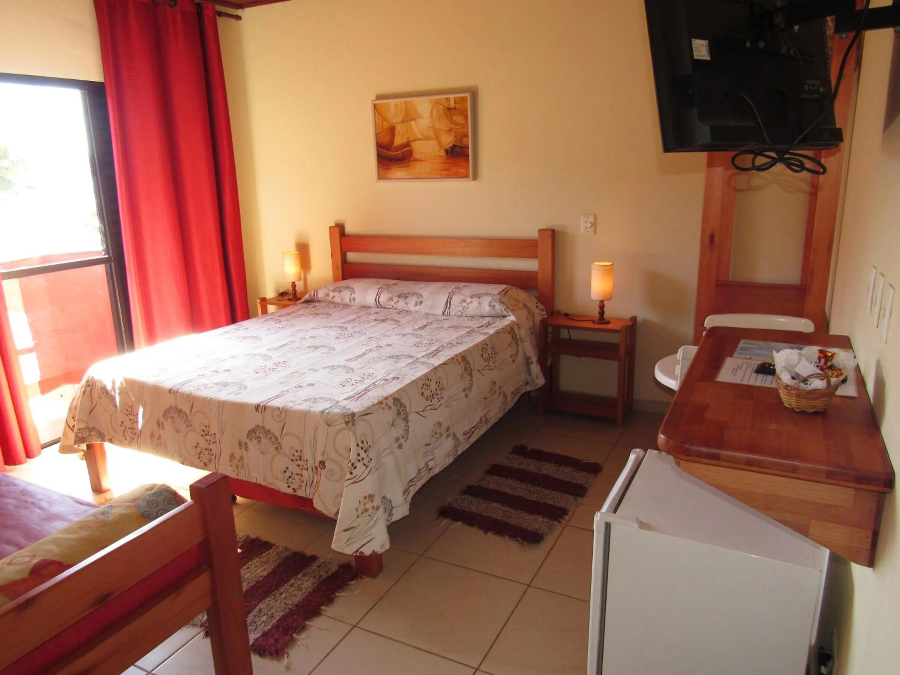 Bedroom, Bed in Pousada Casa na Praia