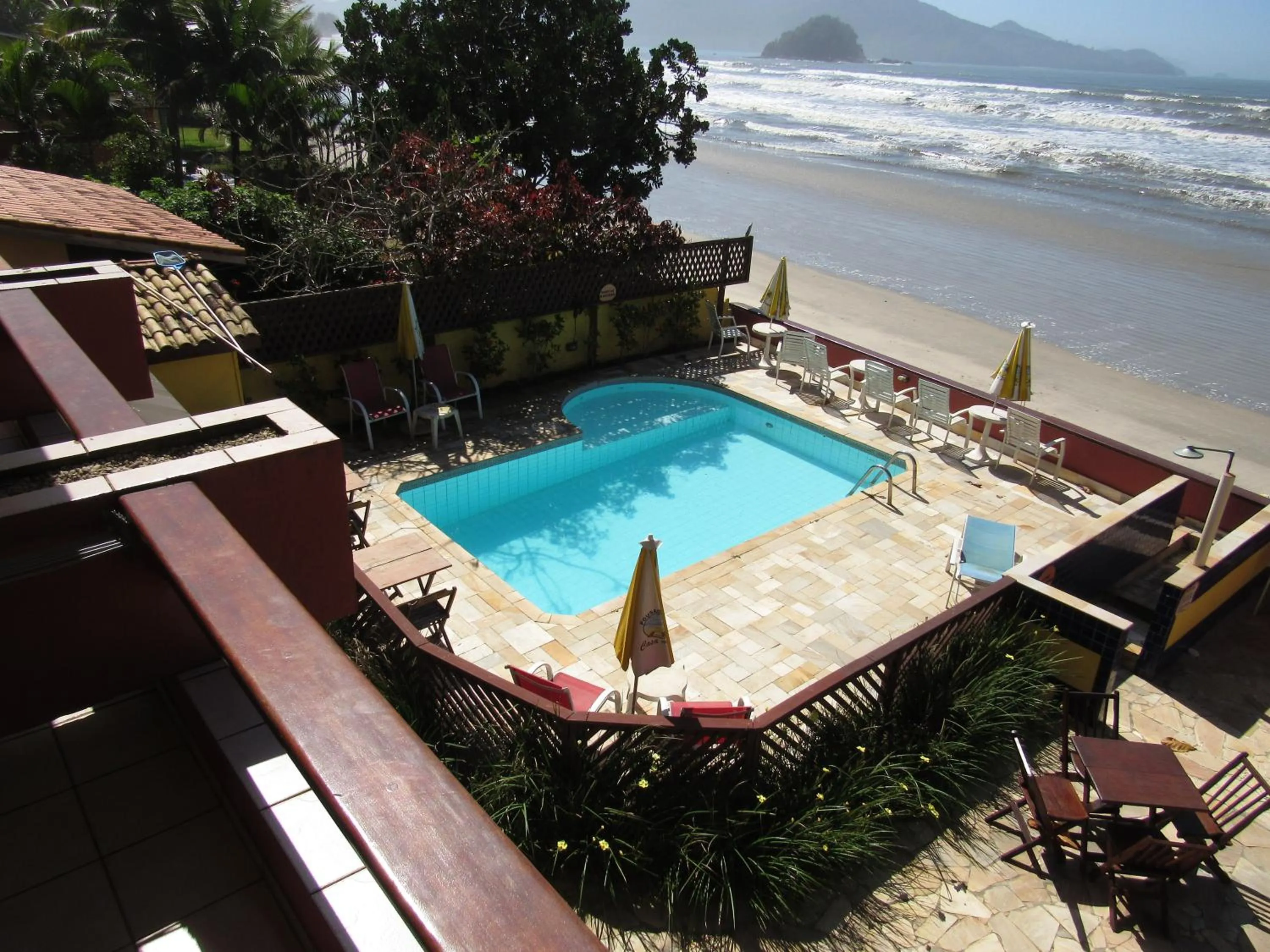 Balcony/Terrace in Pousada Casa na Praia